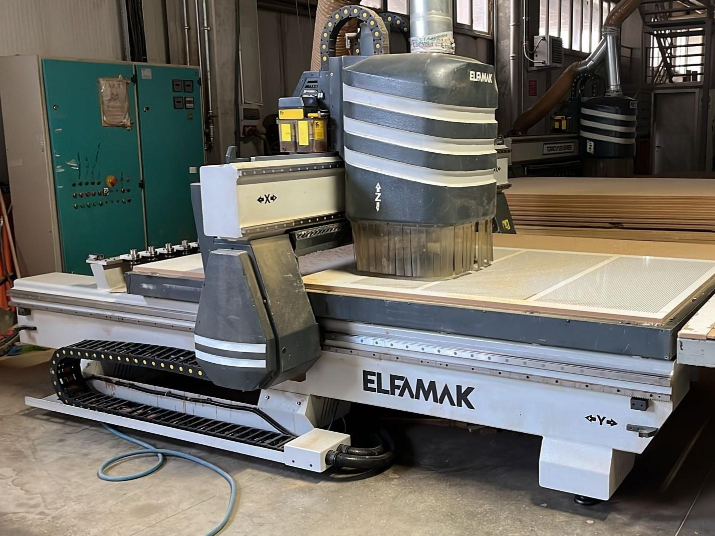 Elfemak Torro 2128 Süpürmeli Cnc Makinesi (2017)