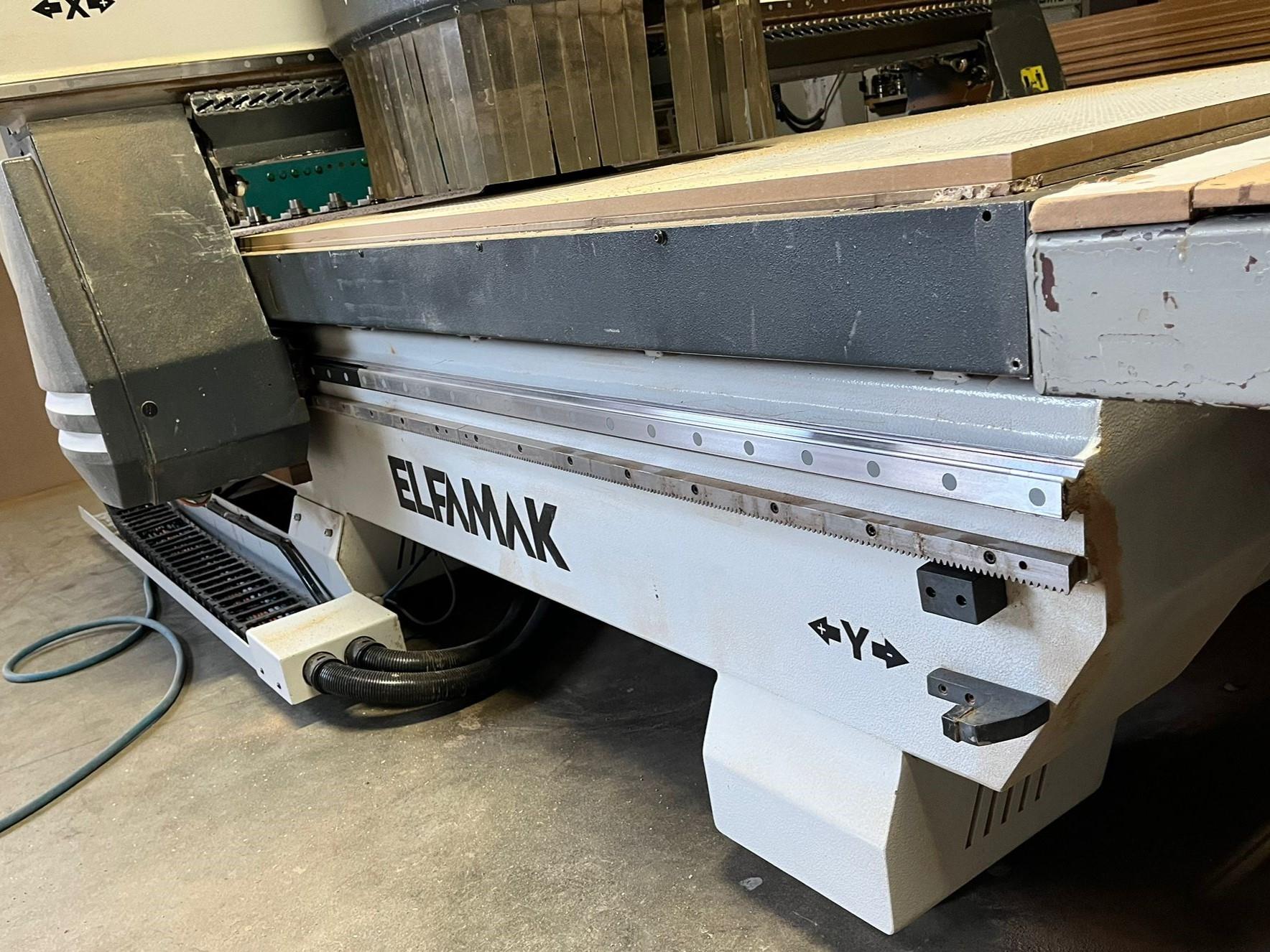 Elfemak Torro 2128 Süpürmeli Cnc Makinesi (2017)