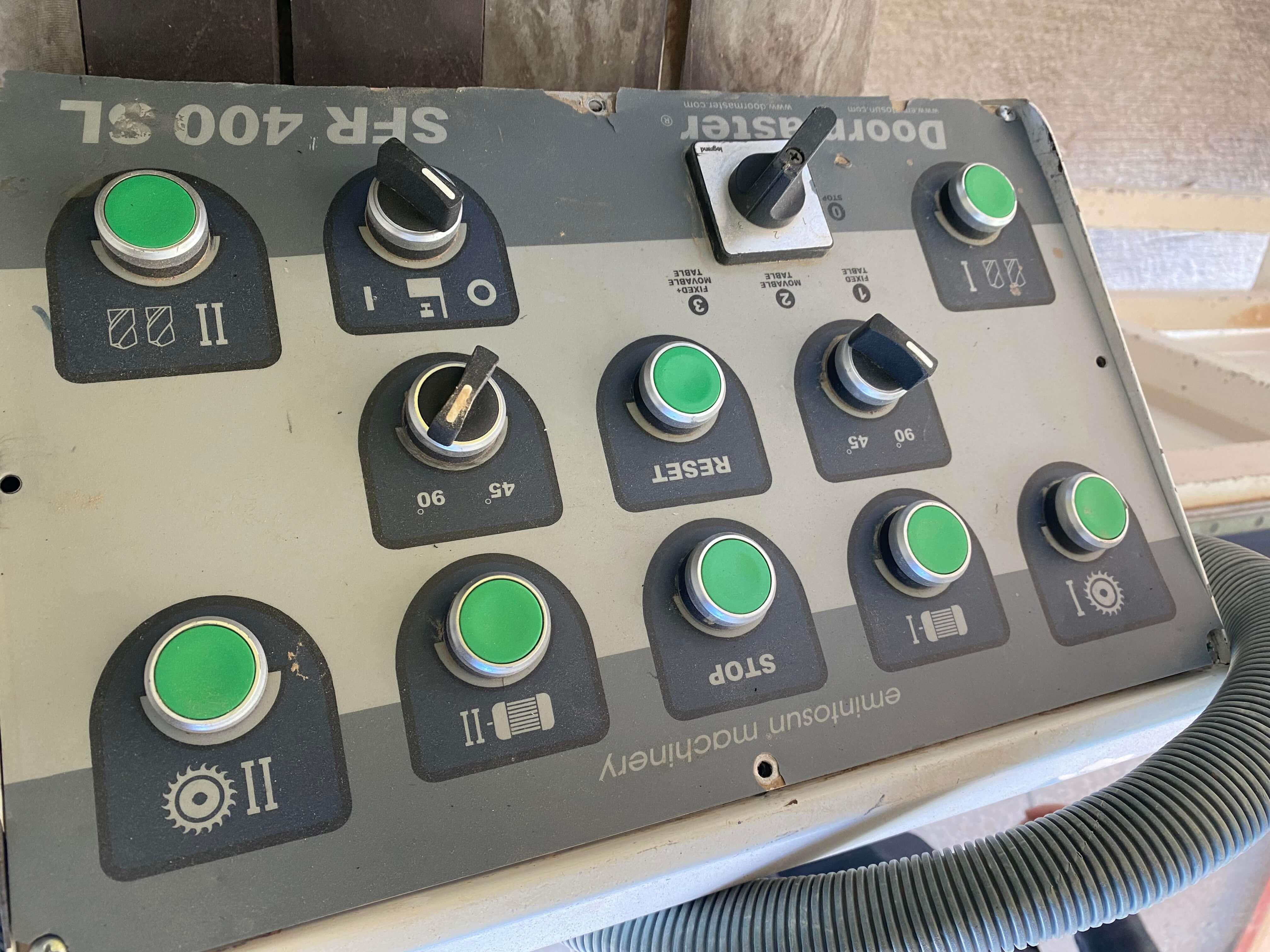 Emin Tosun Doormaster Sfr 400 SL Kapı Kasa 45 Kesim Makinesi 