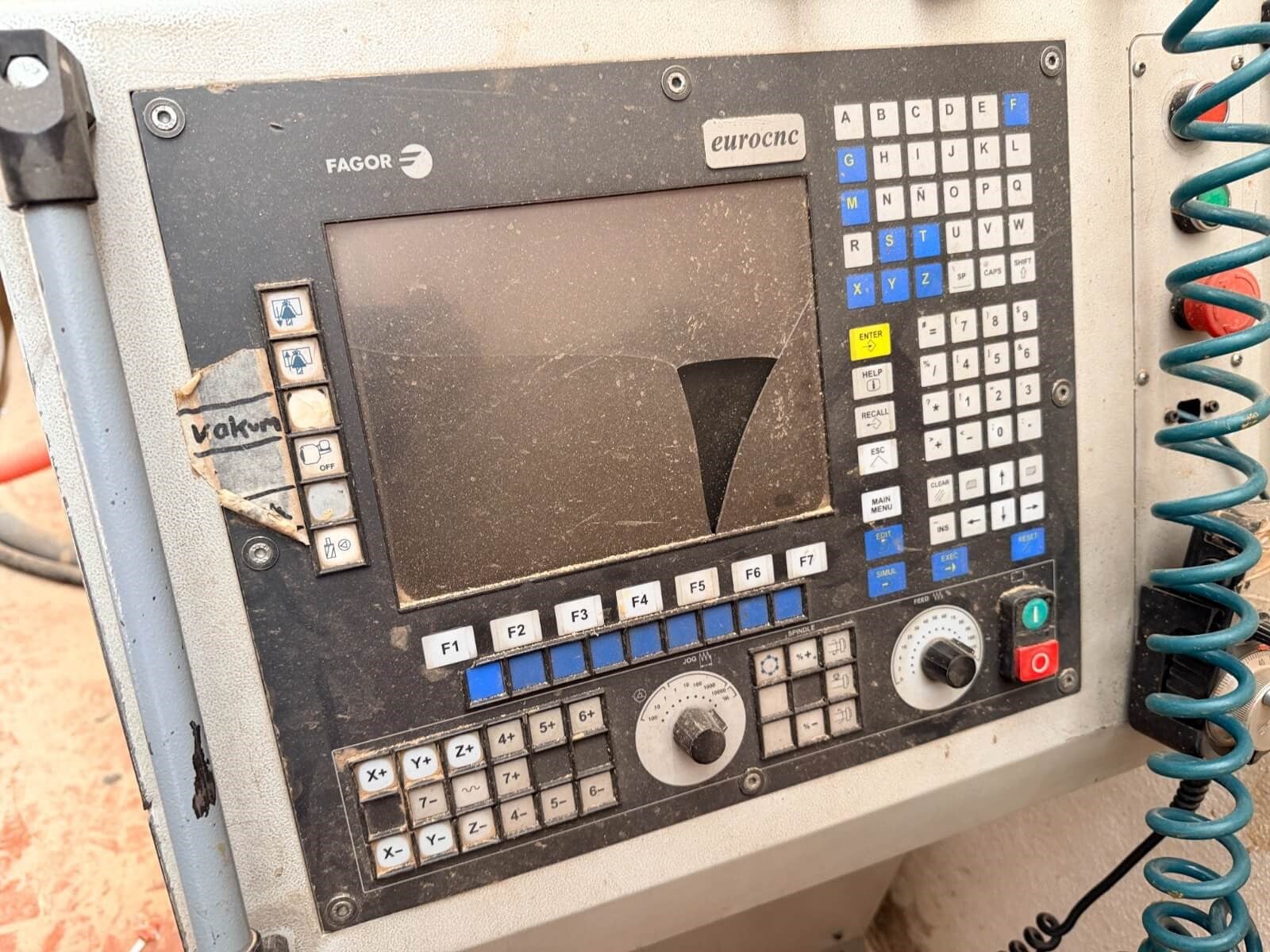 EUROCNC 2128 Düz Tabla Cnc Router Makinesi (Etiketsiz)