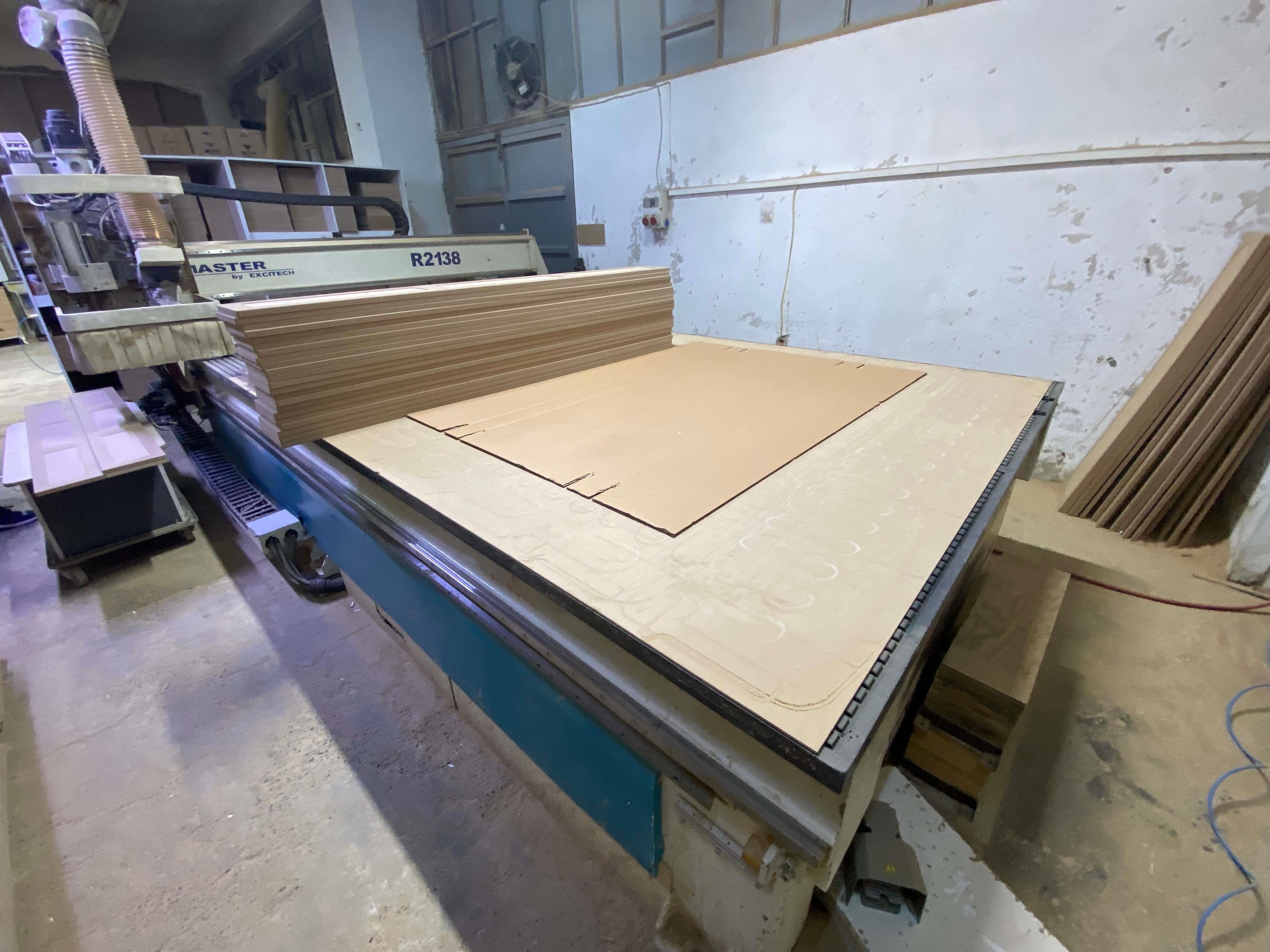 Excitech E4-2040 D Düz Tabla Cnc Makinesi (2014)