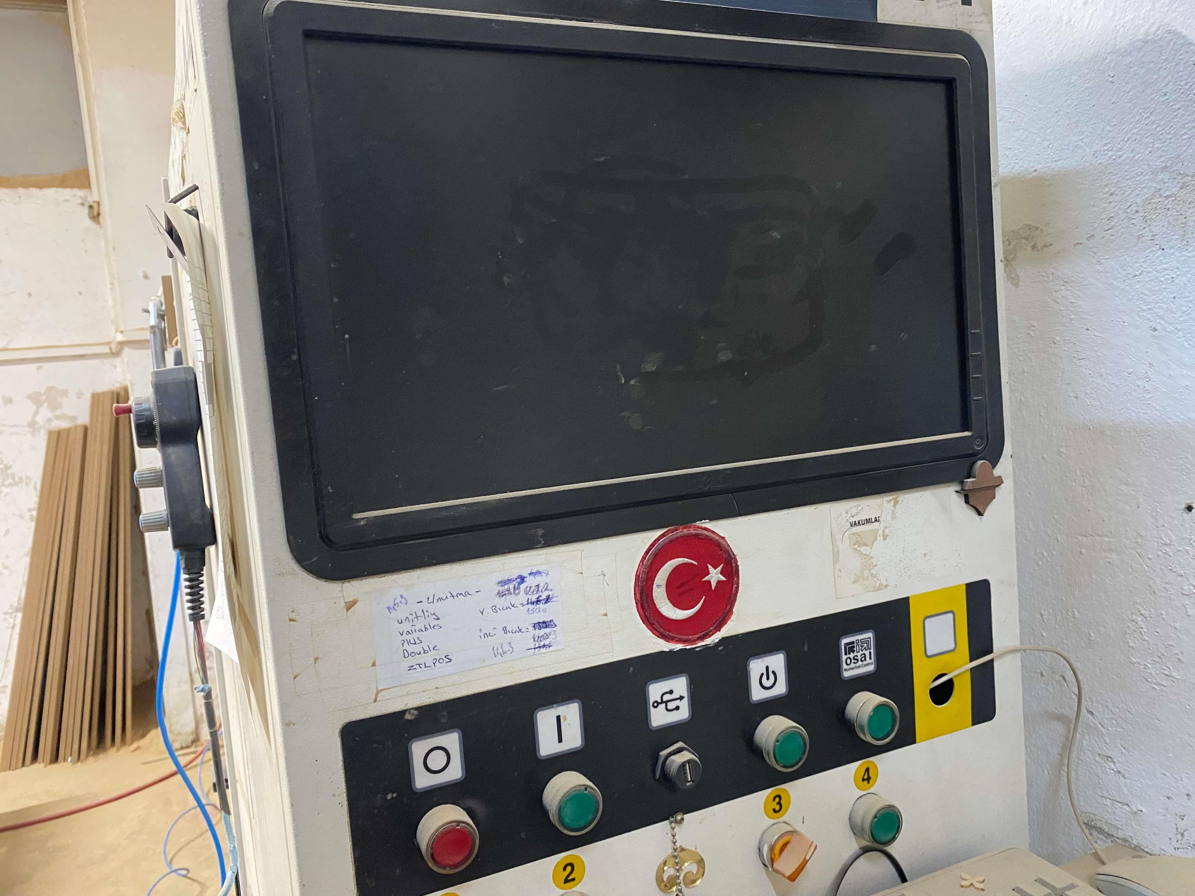Excitech E4-2040 D Düz Tabla Cnc Makinesi (2014)