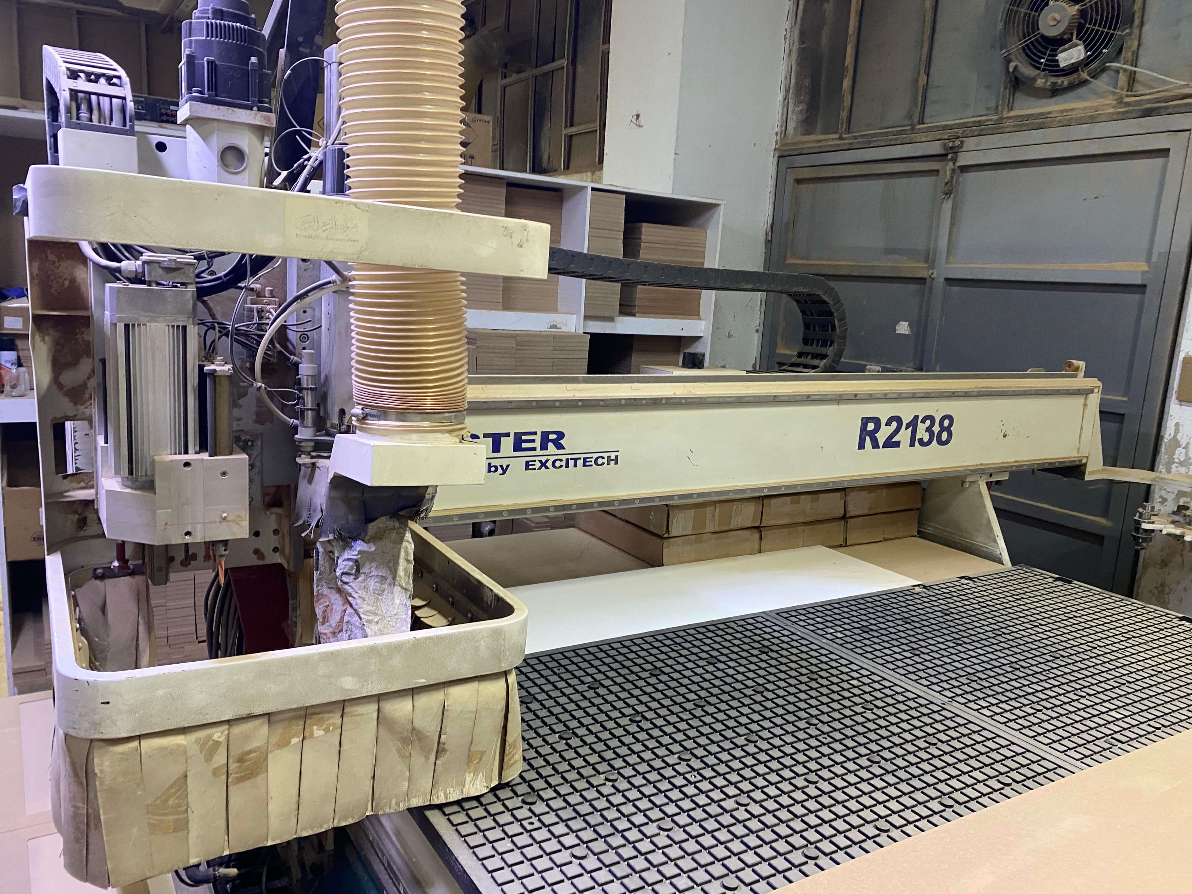 Excitech E4-2040 D Düz Tabla Cnc Makinesi (2014)