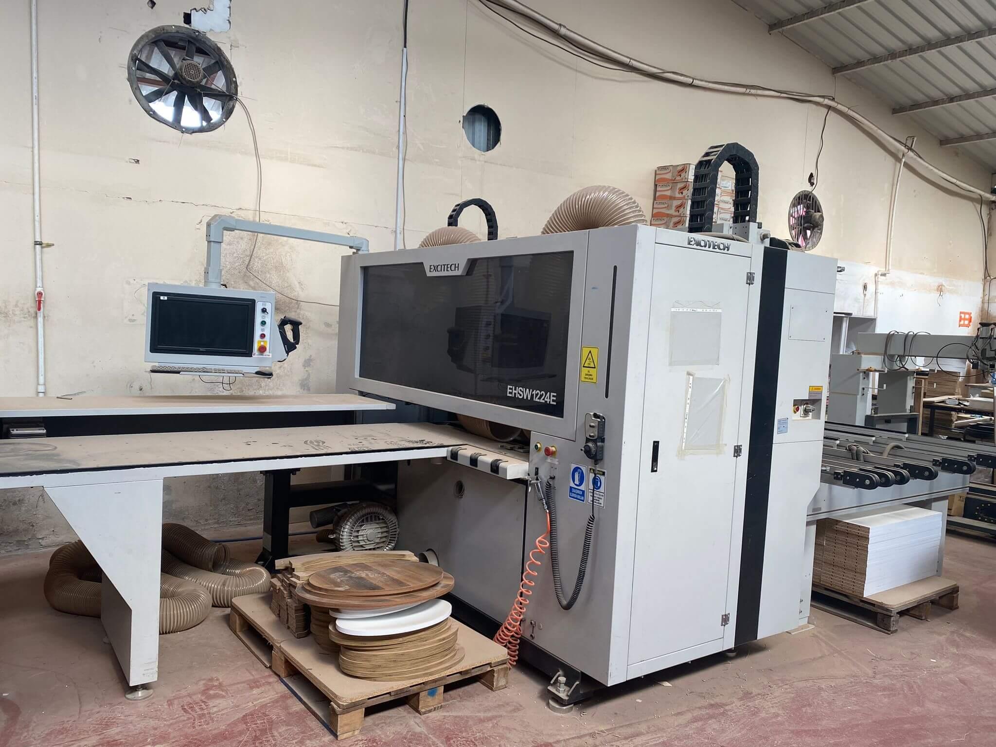 Excitech Ehsw 1224 2+1 Cnc Delik Makinesi (2021)