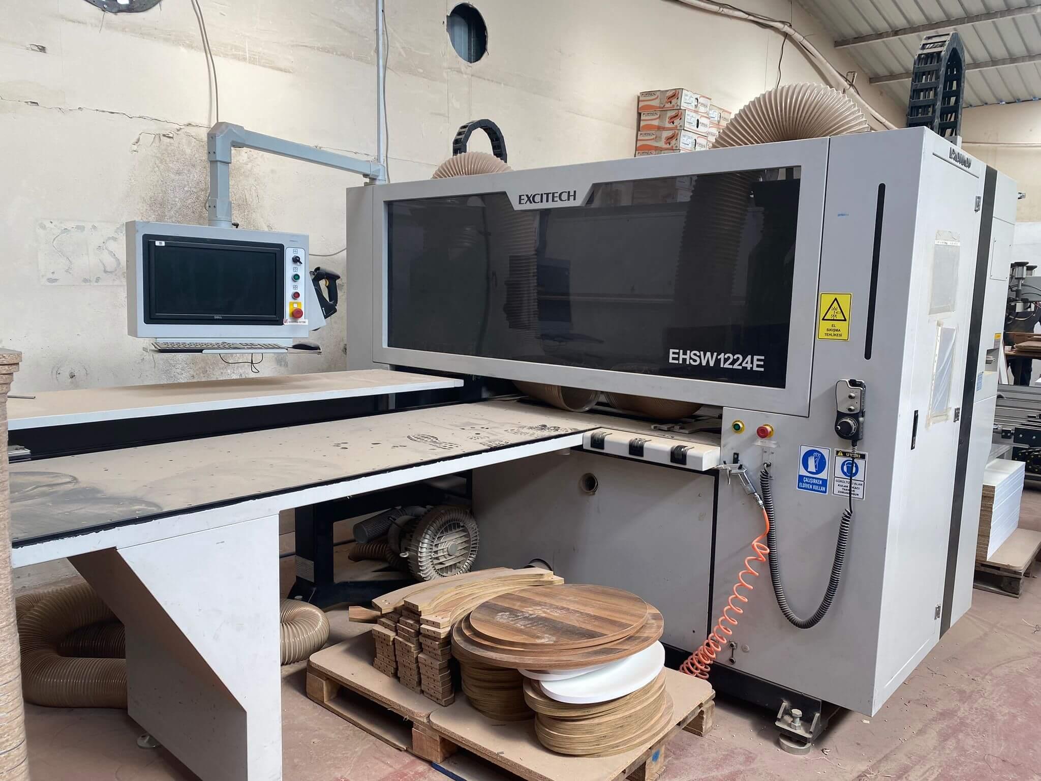 Excitech Ehsw 1224 2+1 Cnc Delik Makinesi (2021)