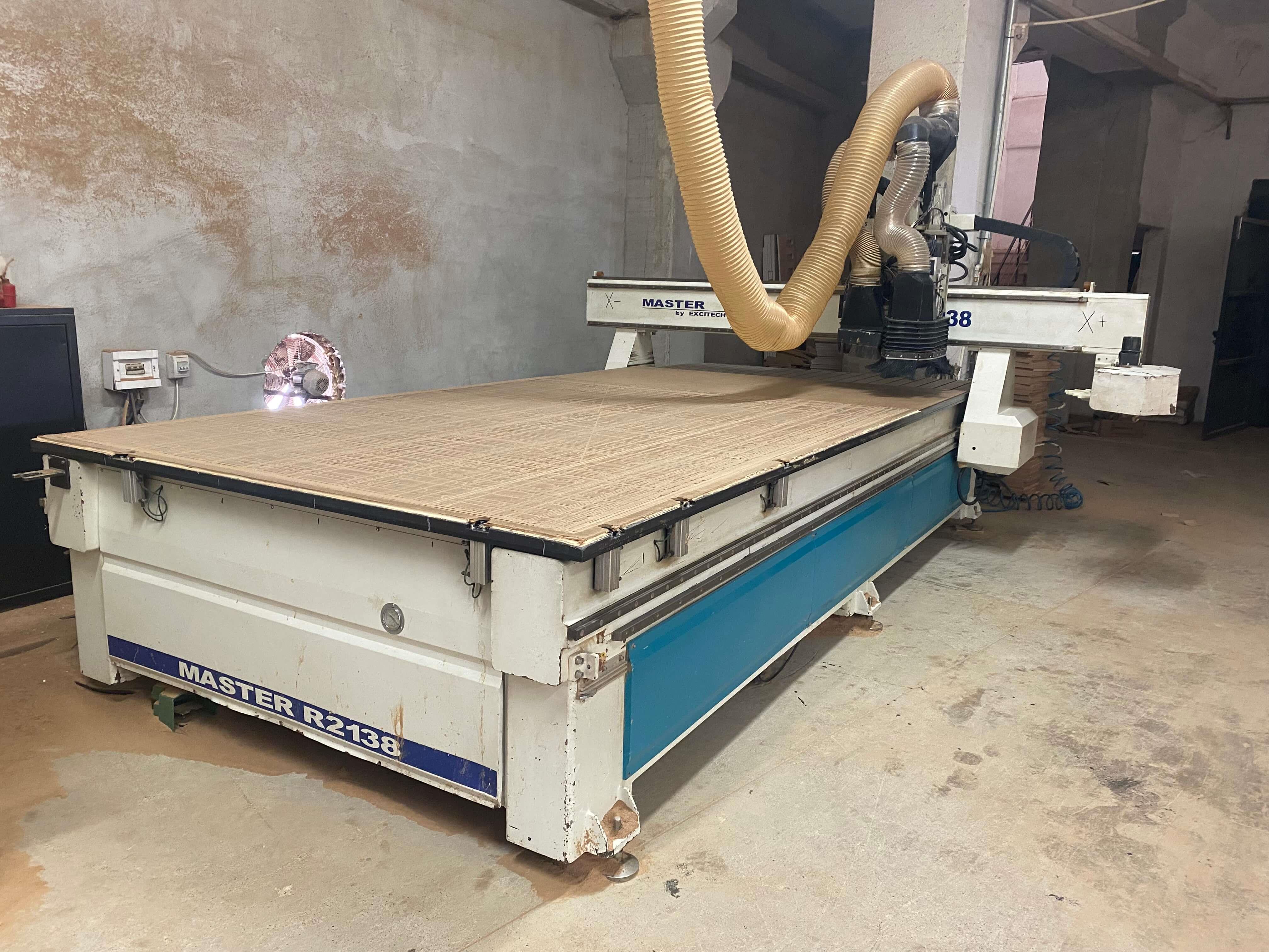 Excitech Master 2138 Delik Gruplu Düz Tabla Cnc Router Makinesi (2014)