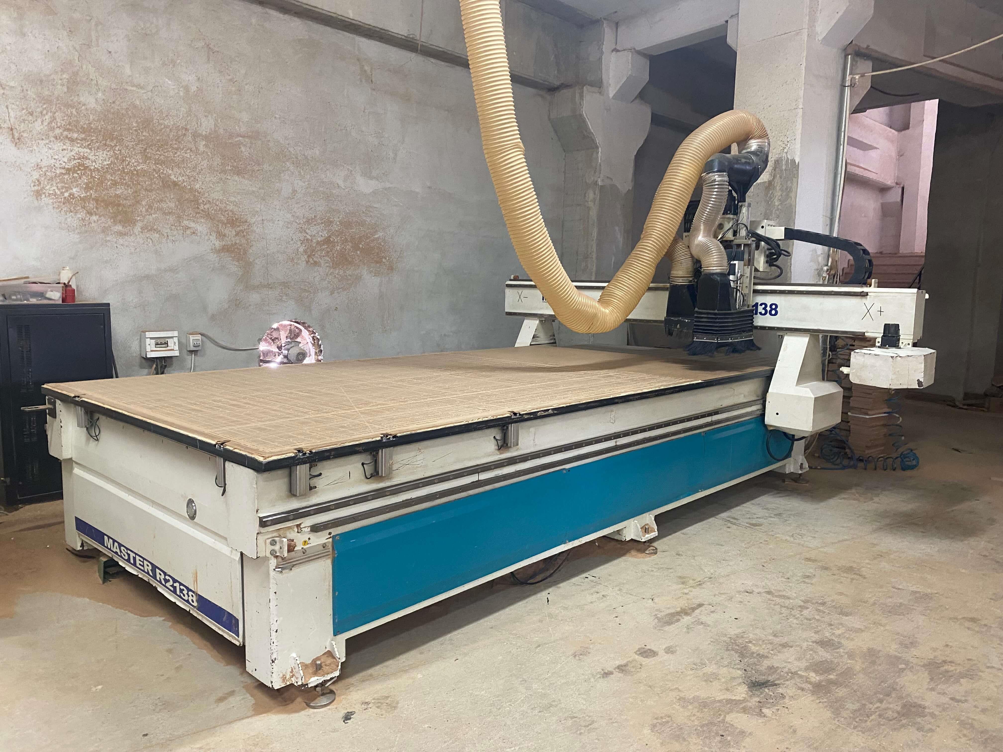 Excitech Master 2138 Delik Gruplu Düz Tabla Cnc Router Makinesi