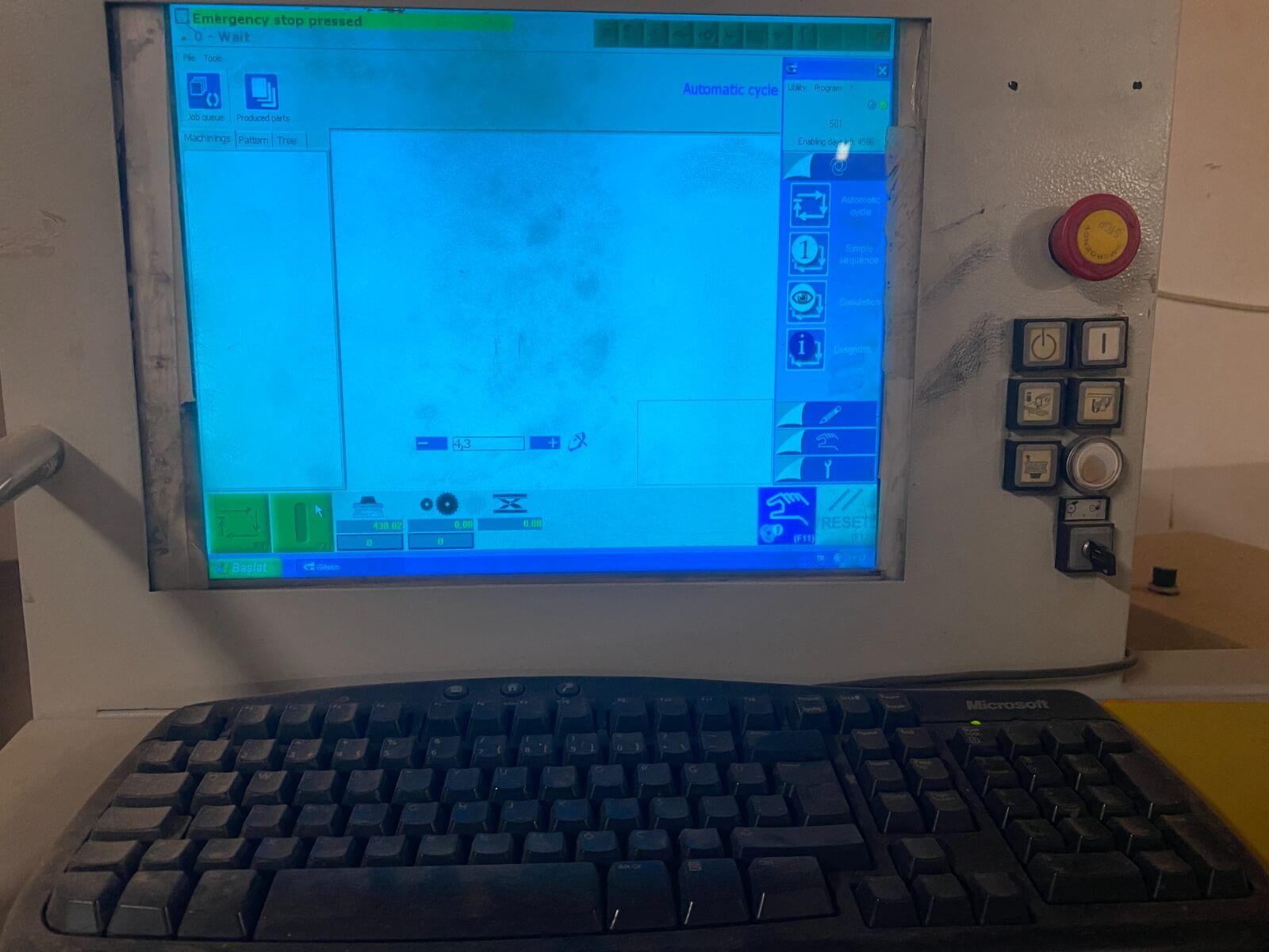 Giben Onix Sp Önden Yüklemeli Panel Ebatlama Makinesi (2006)