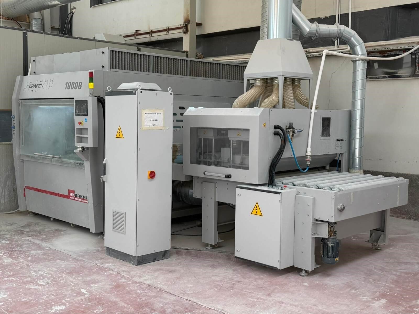 GRAFEN 1000B Ahşap Boyama Boya Atım Makinesi (2022)