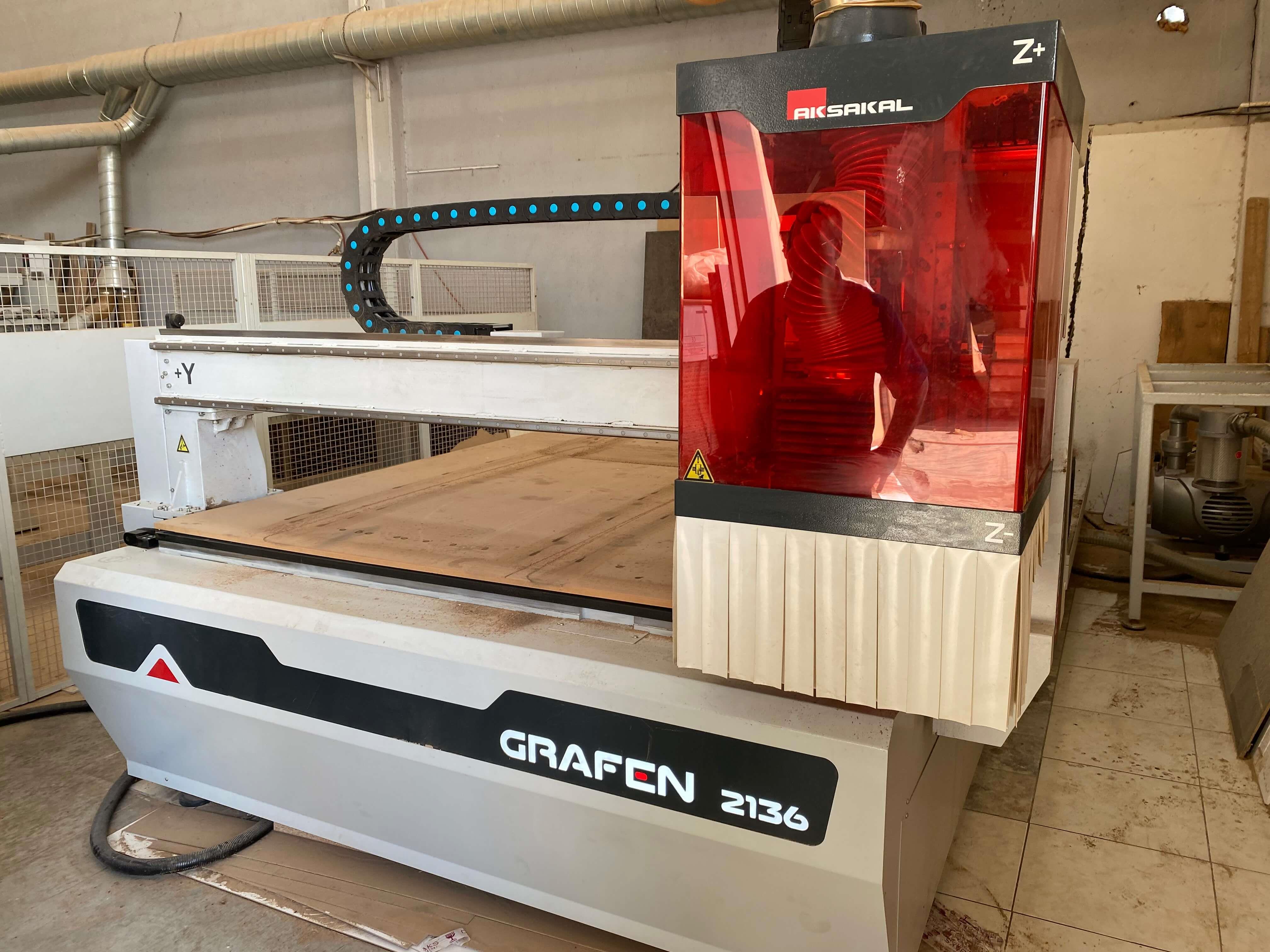 Grafen 2136 Düz Tabla Cnc Makinesi (2021)