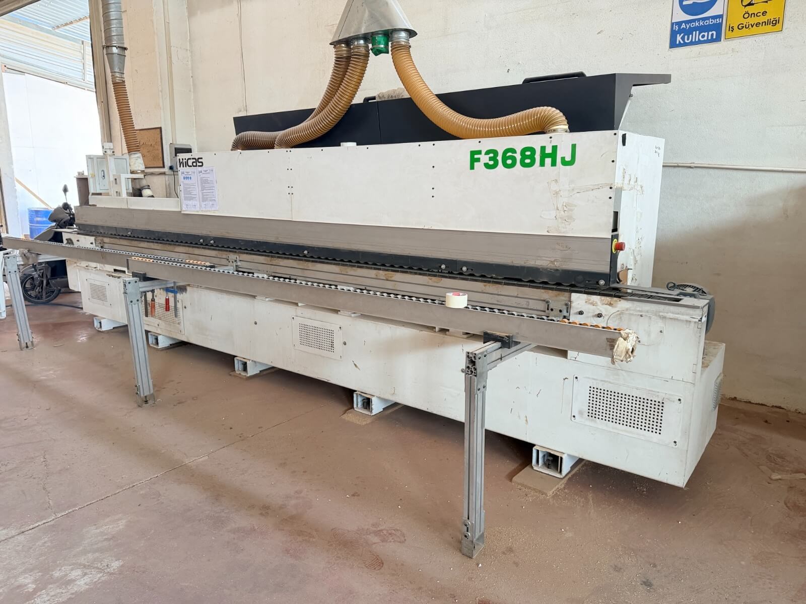HİCAS F368HJ Kenar Bantlama Makinesi