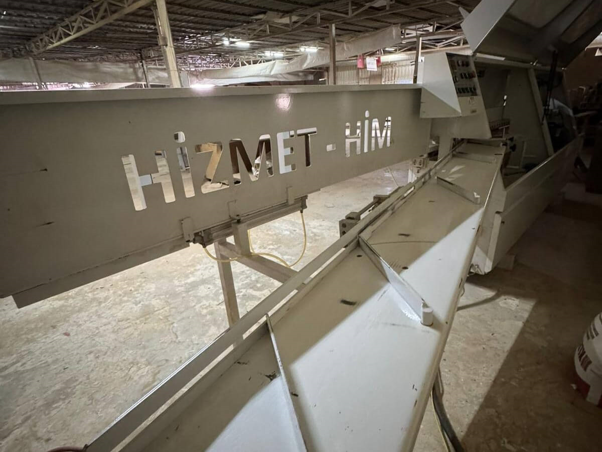 HİZMETHİM Bombeli Pervaz Yapıştırma Makinesi (2018)