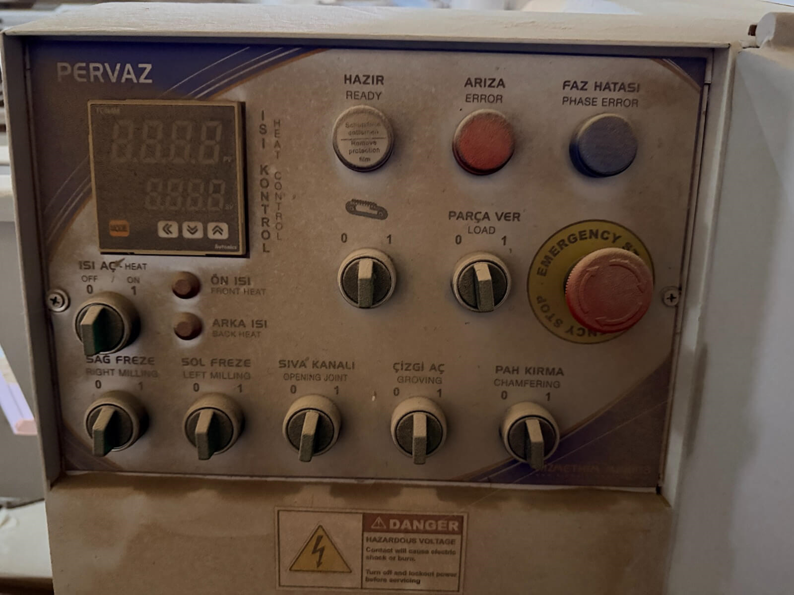 HİZMETHİM Bombeli Pervaz Yapıştırma Makinesi (2018)