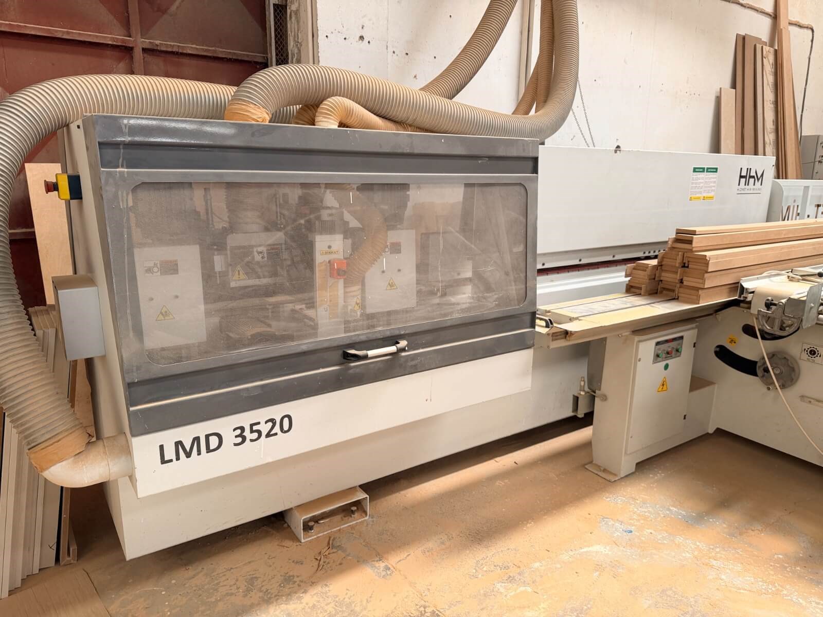 HİZMETHİM LMD 3520 Pervaz Yapıştırma Makinesi (2022)