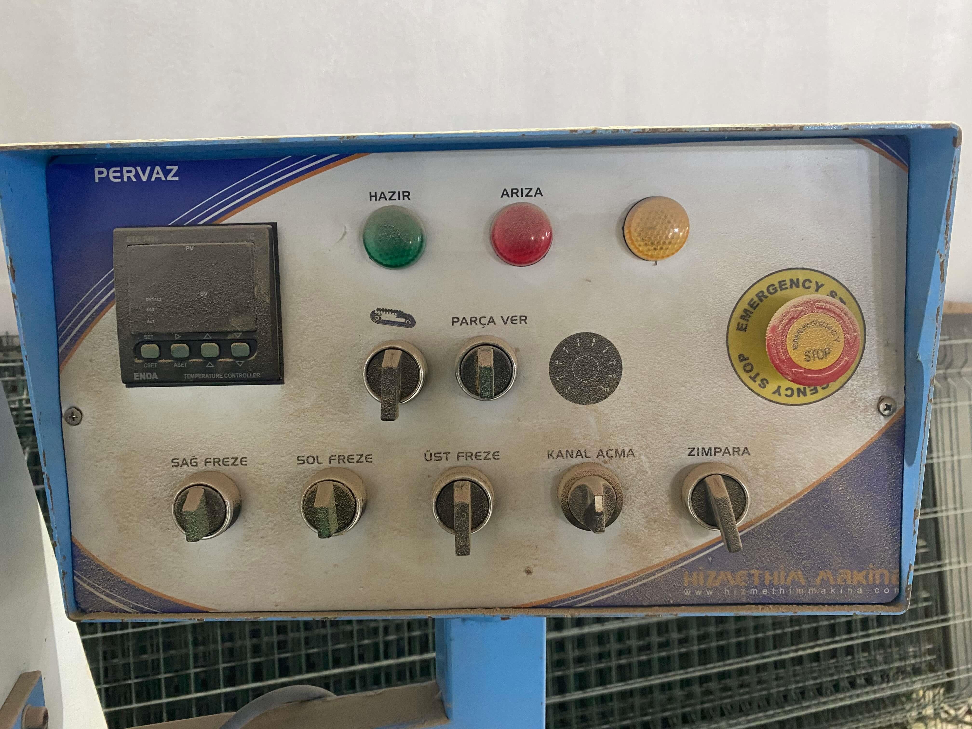 Hizmethim Pervaz Yapıştırma Makinesi