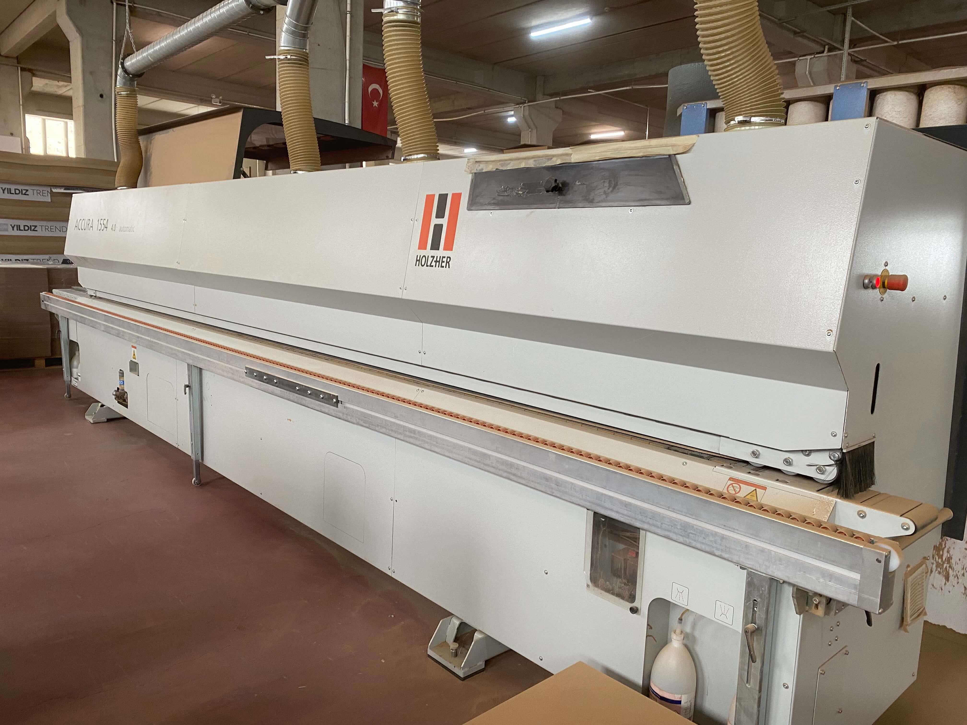 Holzher Accura 1554 Otomatik Kayışlı Kenar Bantlama Makinesi (2021)