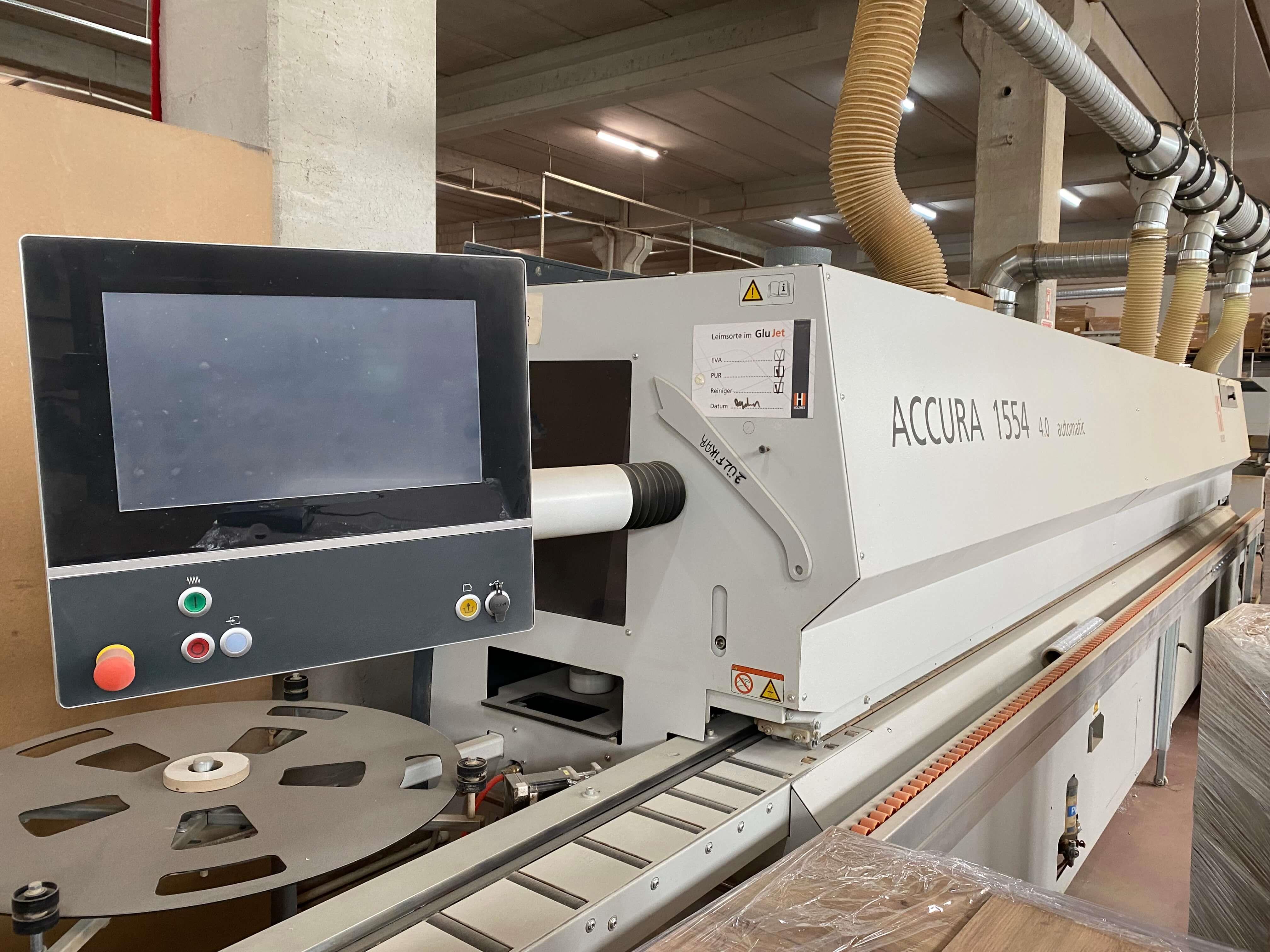 Holzher Accura 1554 Otomatik Kayışlı Kenar Bantlama Makinesi (2021)