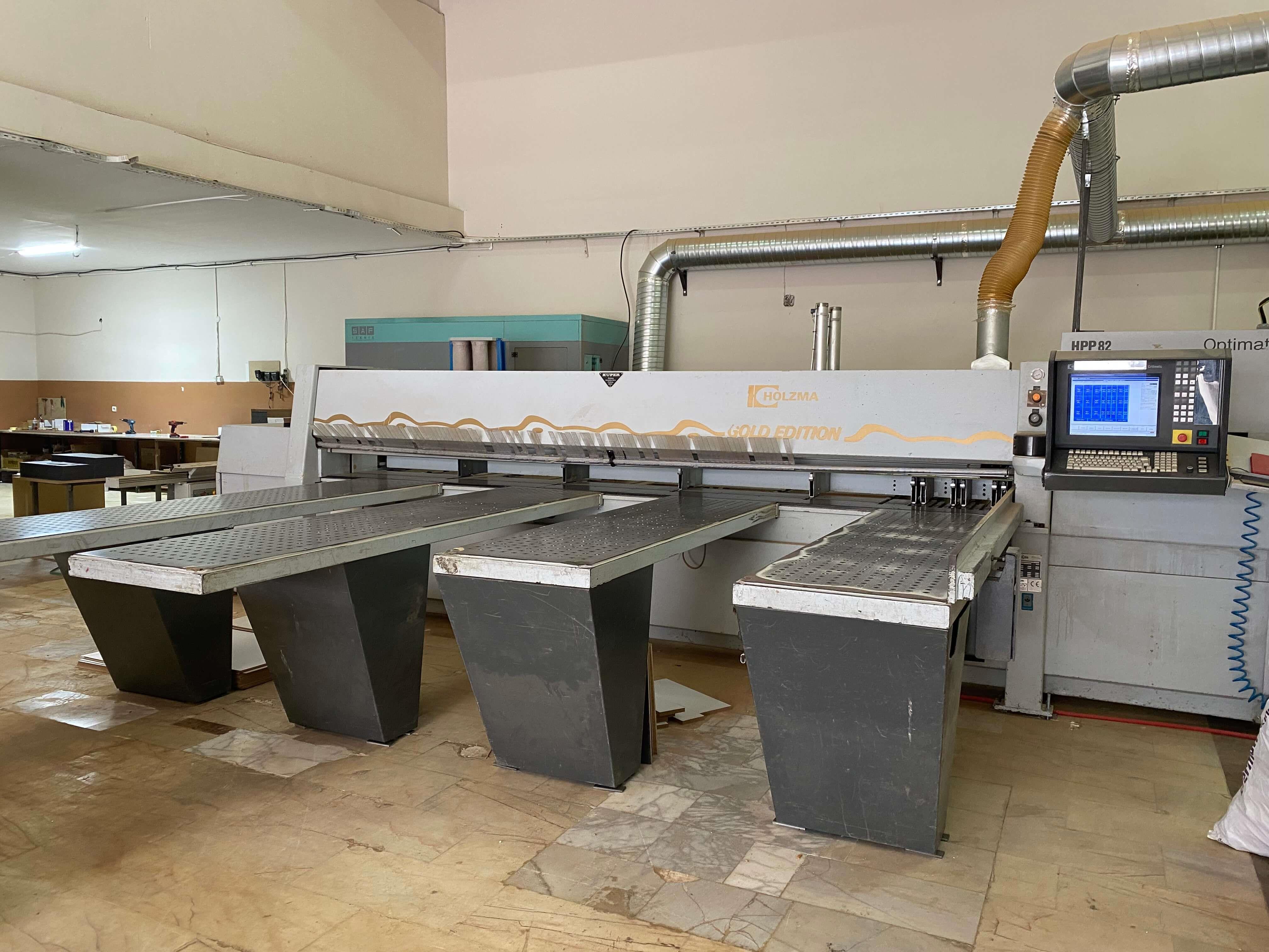 Holzma Gold Edition Hpp 82/X/43 Panel Ebatlama Makinesi (2001)