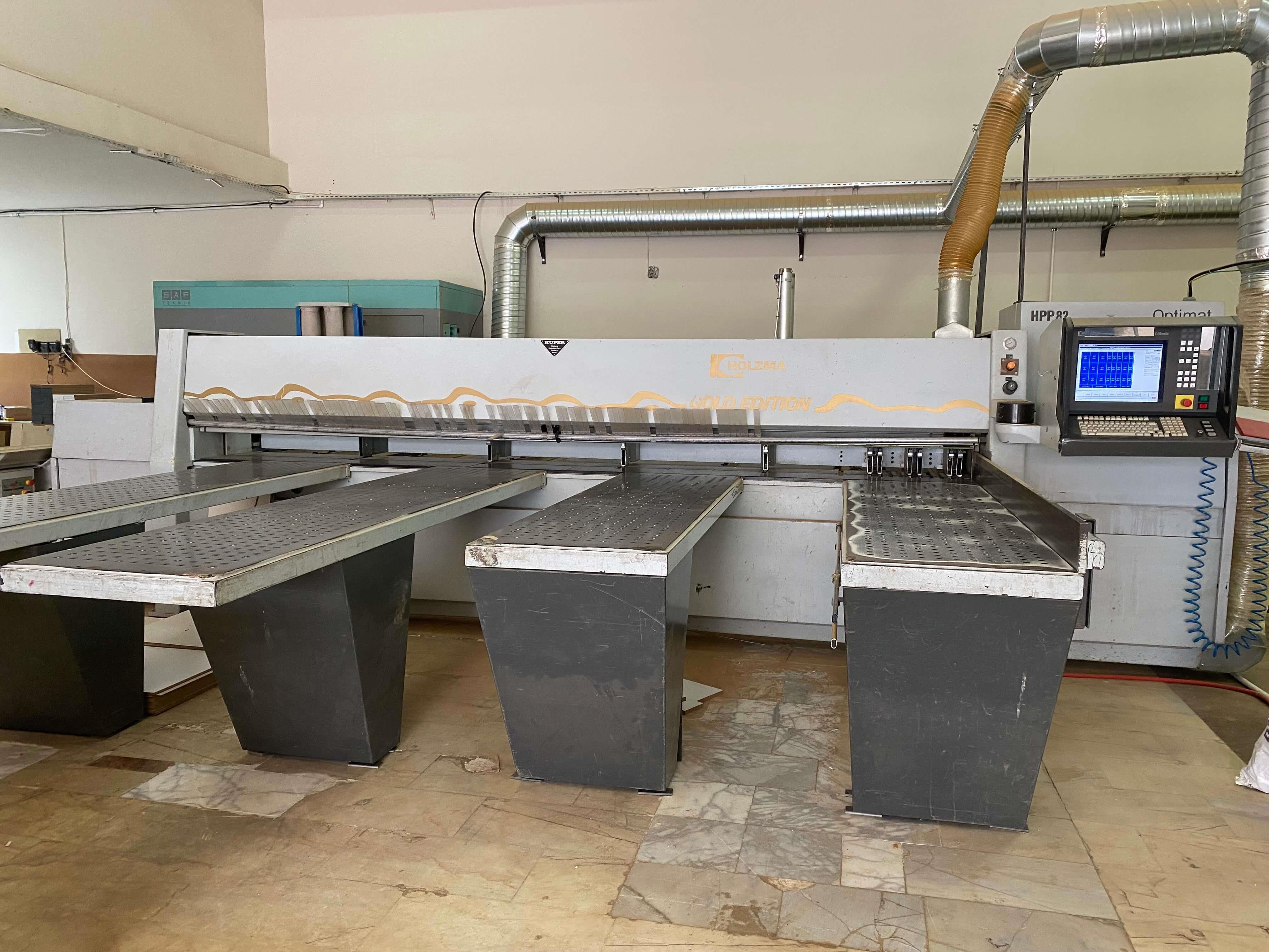 Holzma Gold Edition Hpp 82/X/43 Panel Ebatlama Makinesi (2001)