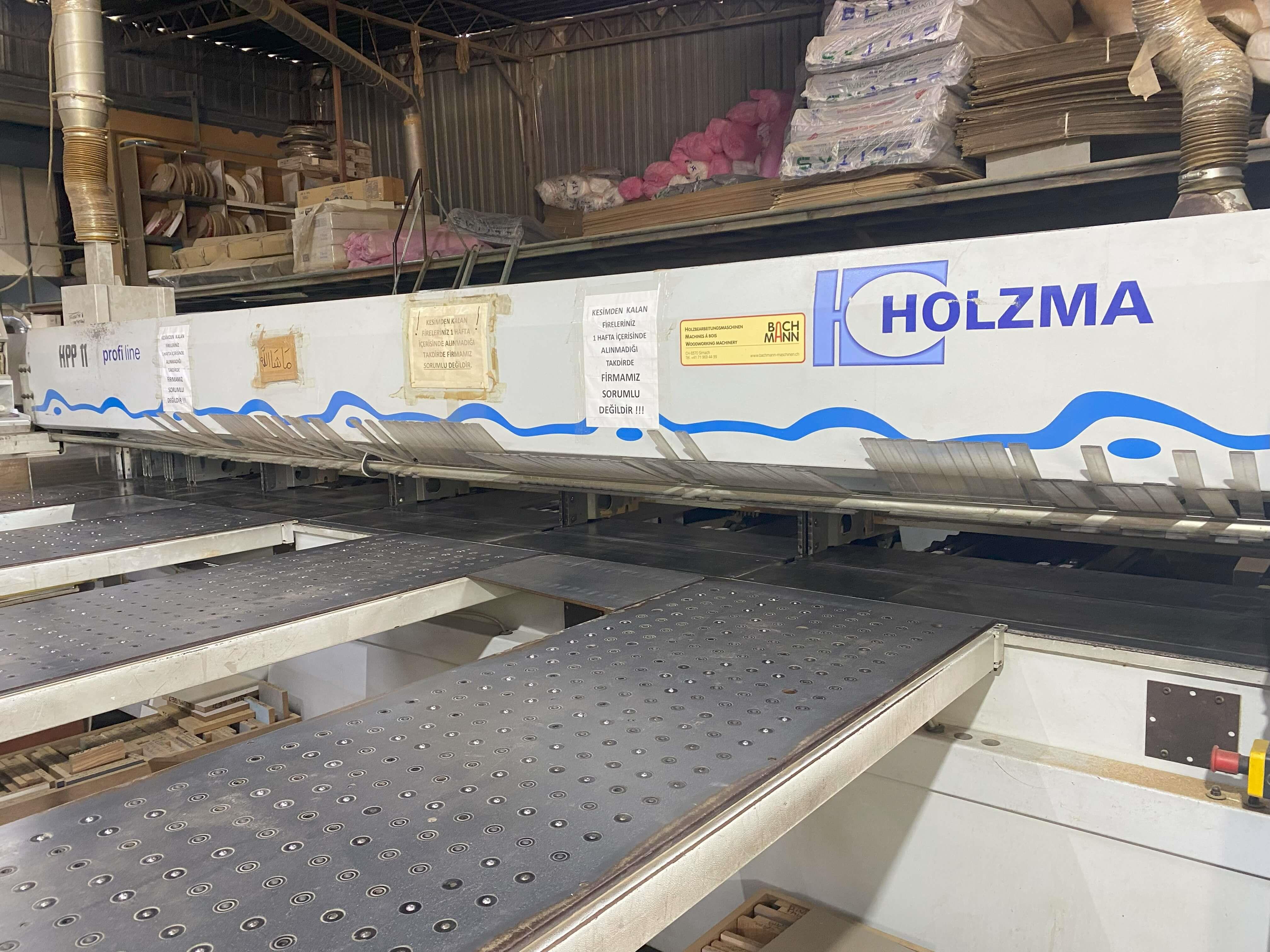 Holzma Hpp 11 43/L Önden Yüklemeli Panel Ebatlama Makinesi (2000)