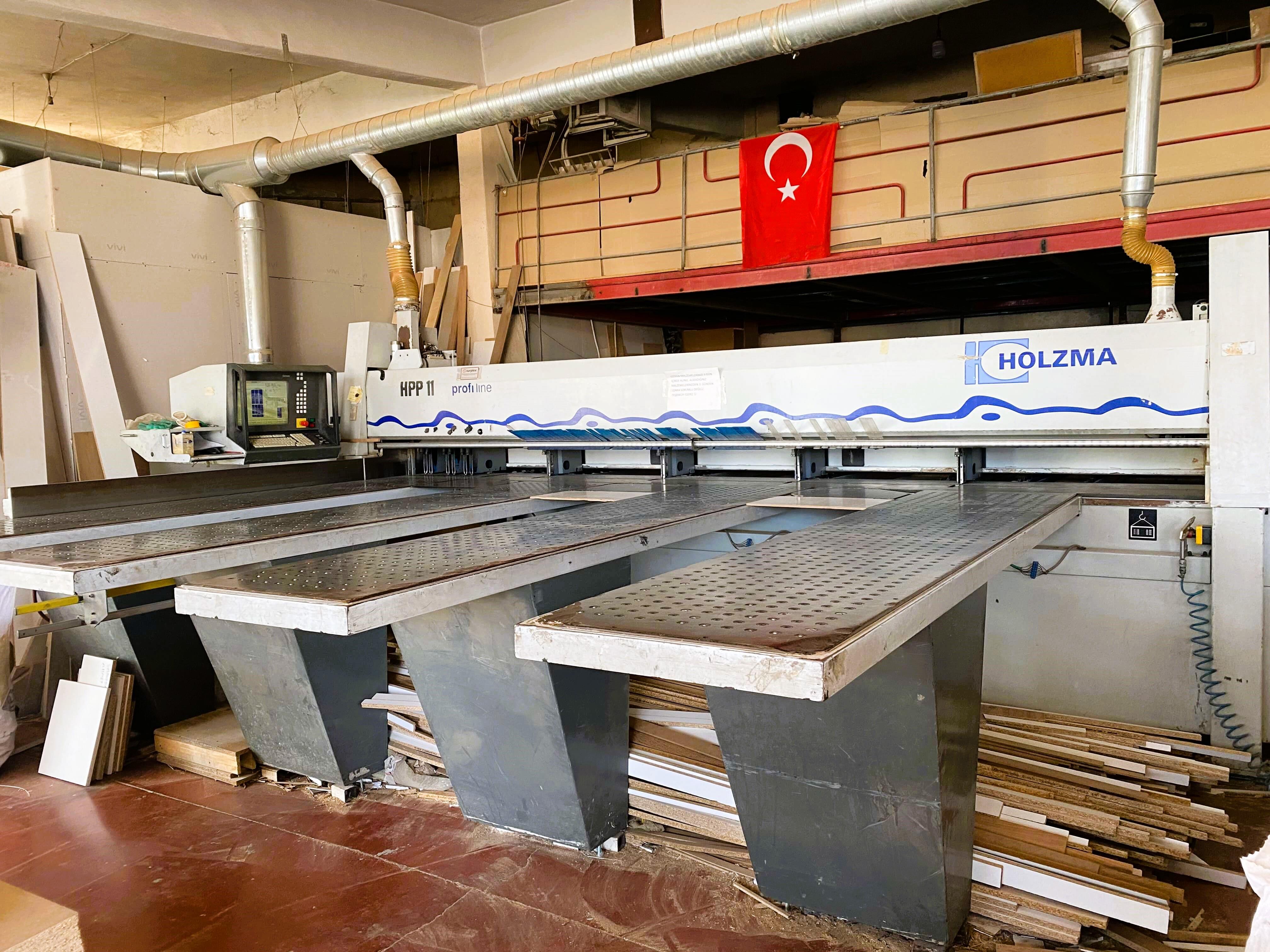 Holzma Hpp 11 /43/L Profiline Panel Ebatlama Makinesi (2002)