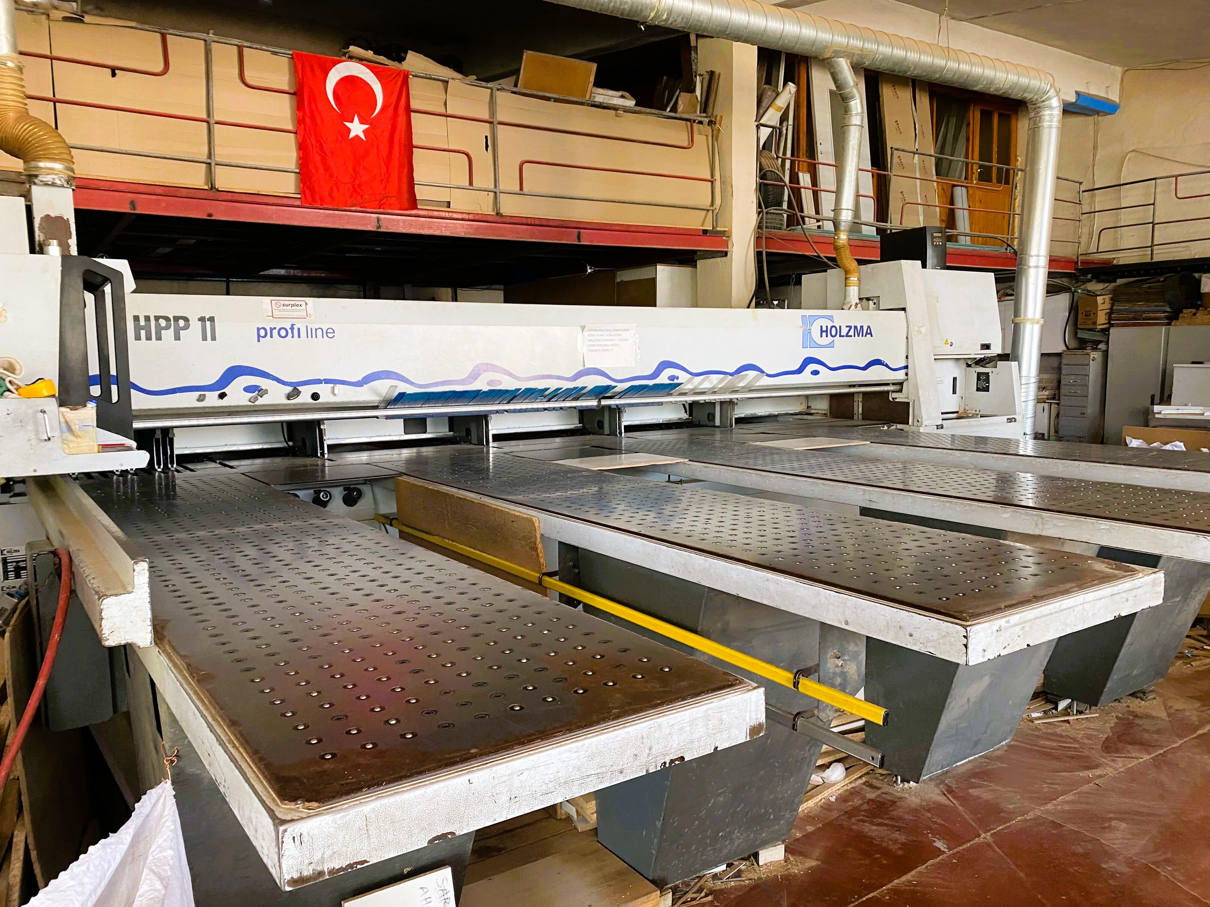 Holzma Hpp 11 /43/L Profiline Panel Ebatlama Makinesi (2002)