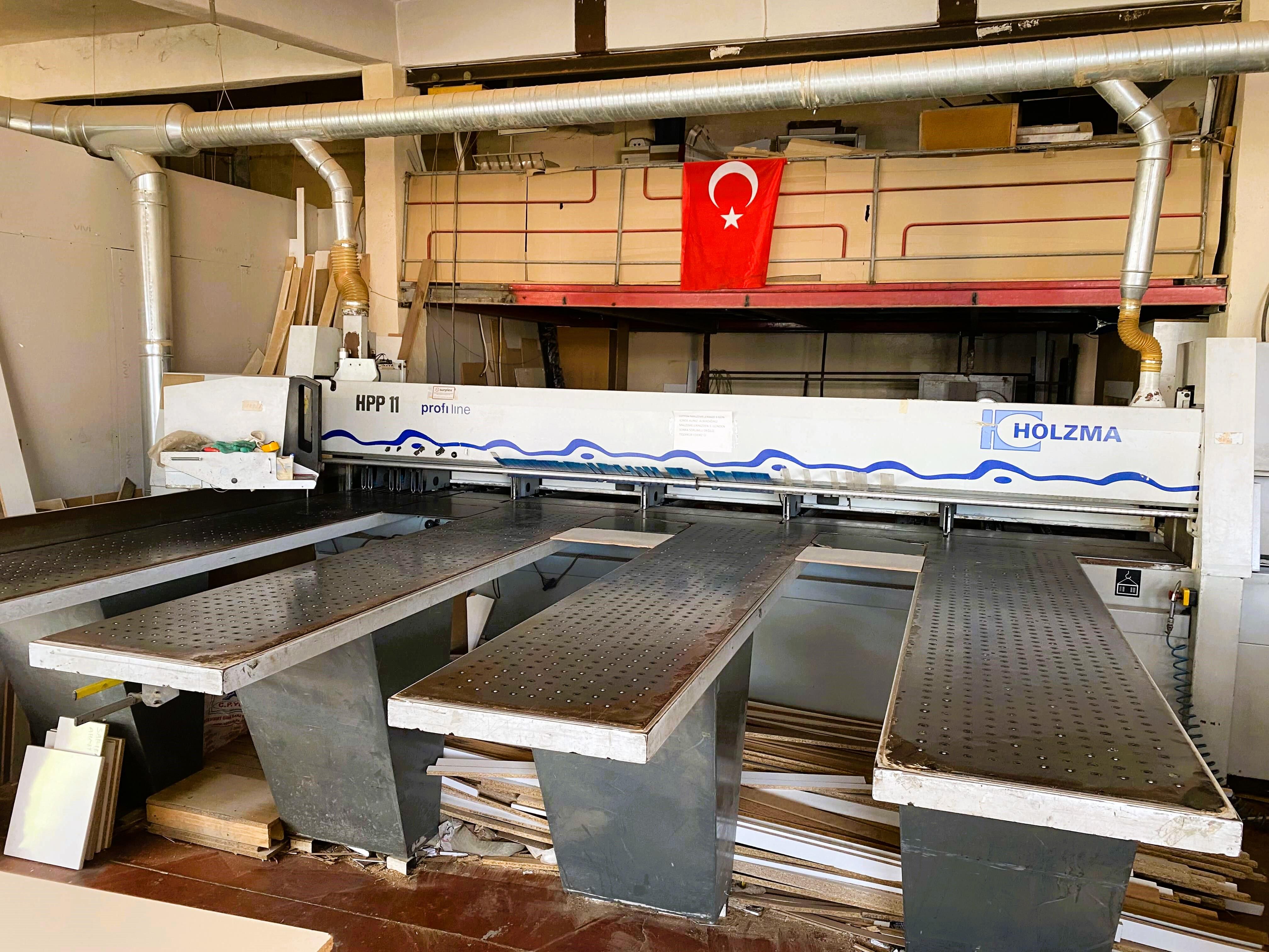 Holzma Hpp 11 /43/L Profiline Panel Ebatlama Makinesi (2002)