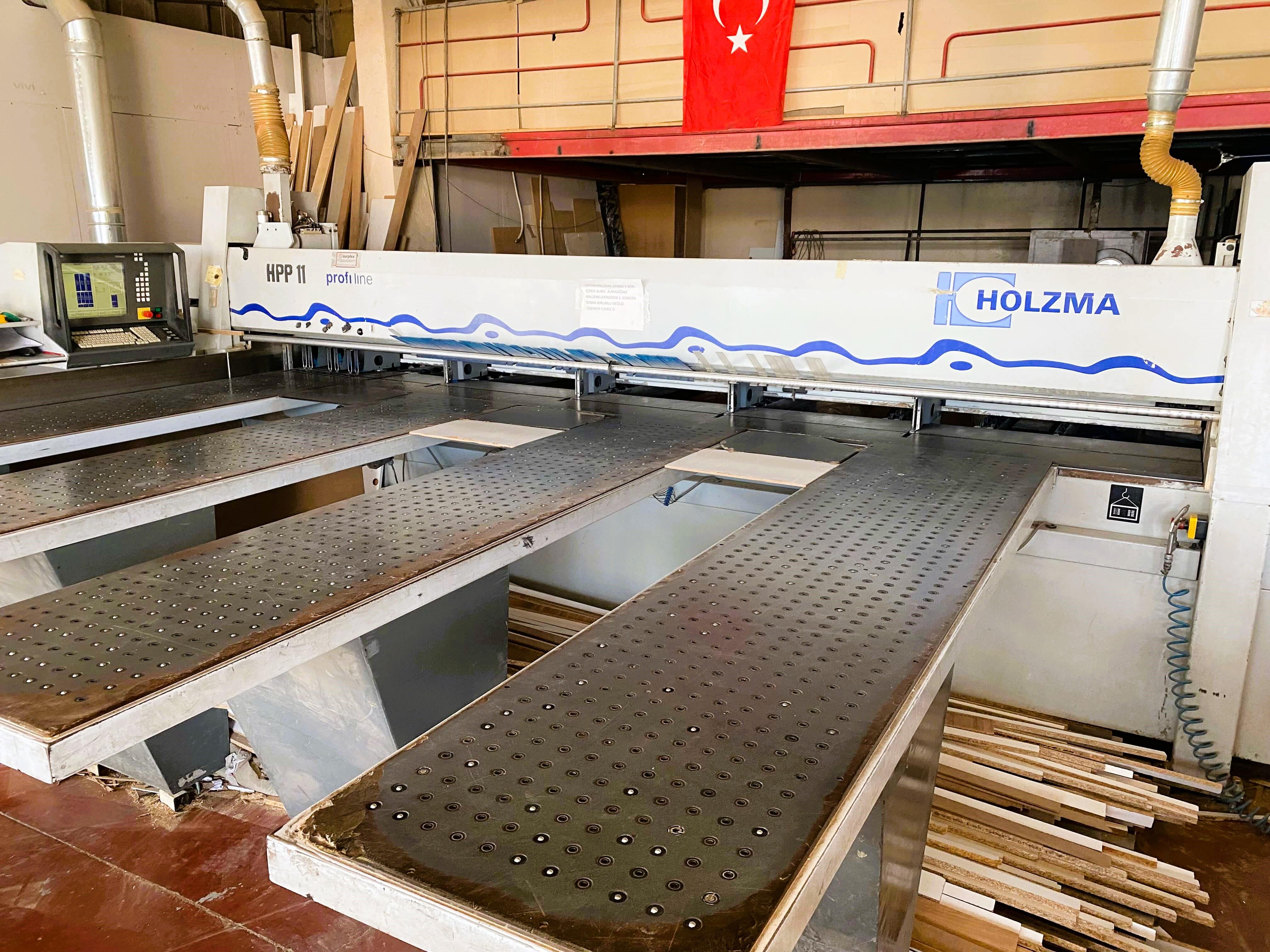 Holzma Hpp 11 /43/L Profiline Panel Ebatlama Makinesi (2002)