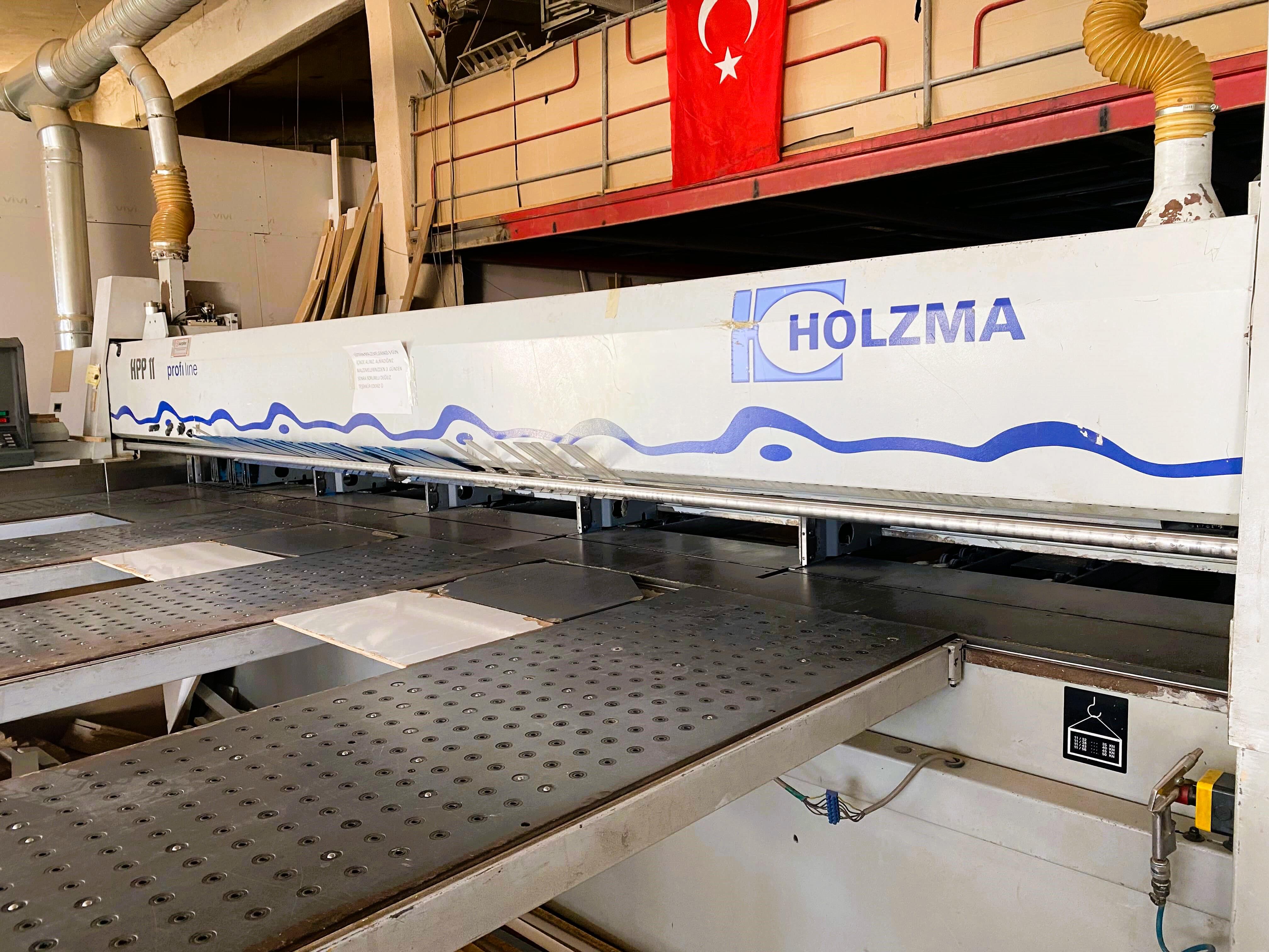 Holzma Hpp 11 /43/L Profiline Panel Ebatlama Makinesi (2002)