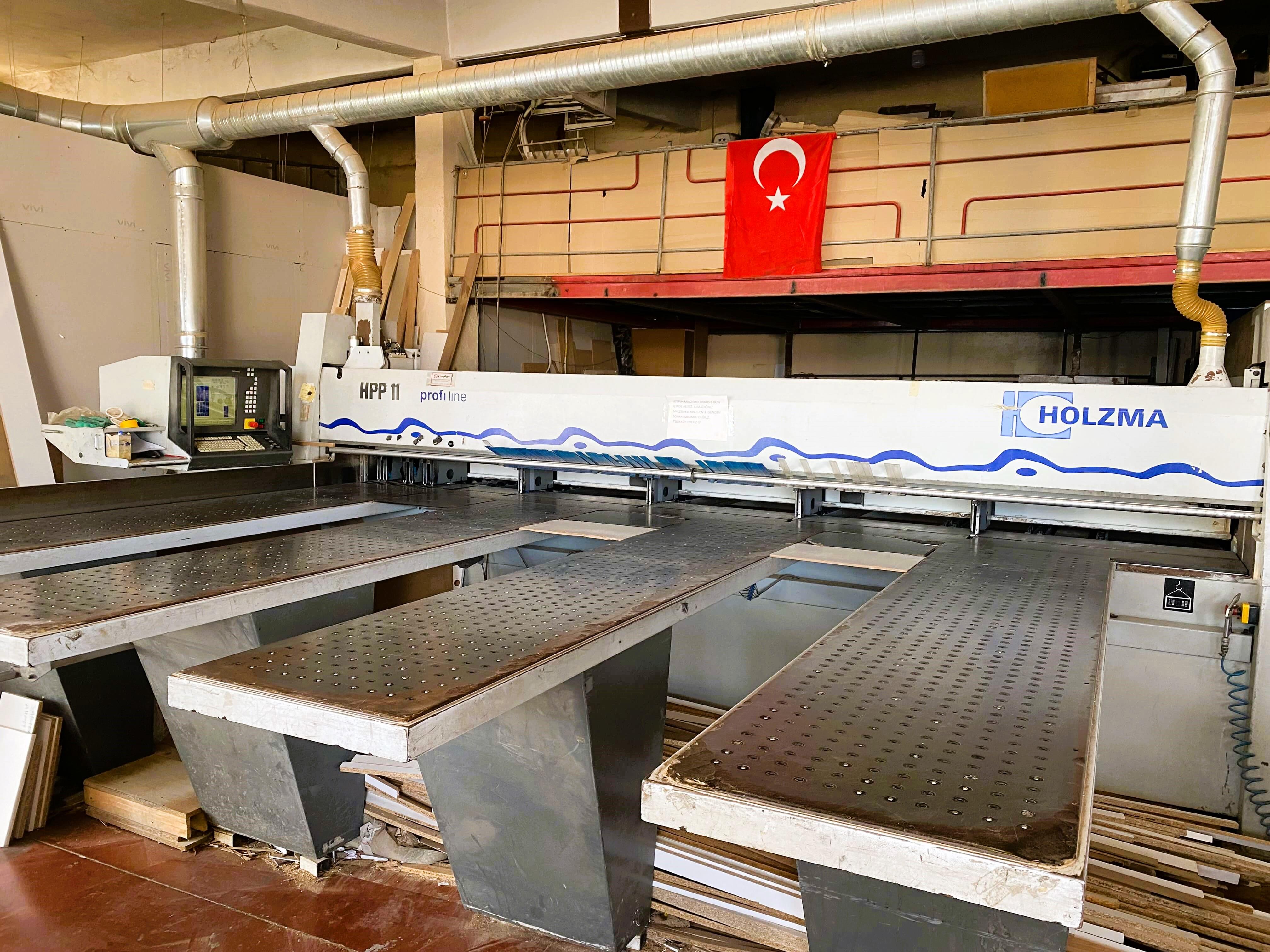 Holzma Hpp 11 /43/L Profiline Panel Ebatlama Makinesi (2002)