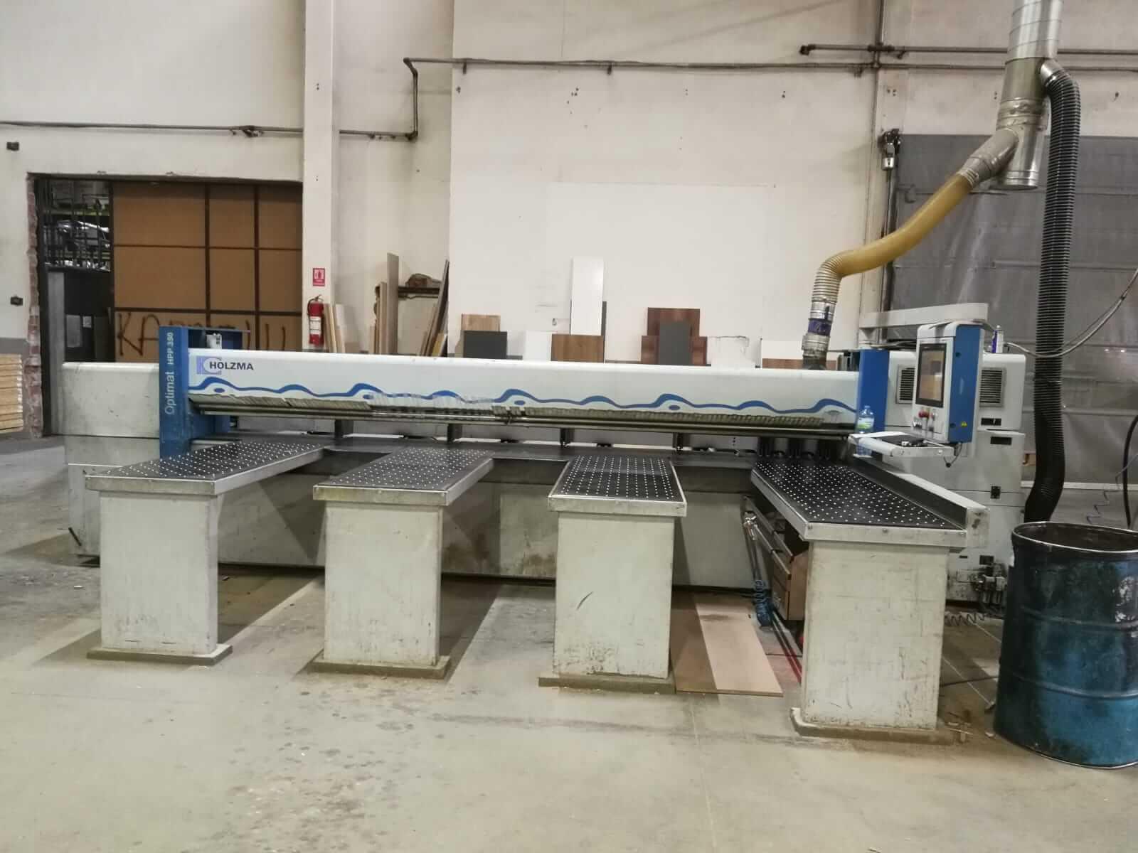 Holzma Hpp 350/43/43 Önden Yüklemeli Panel Ebatlama Makinesi (2005)