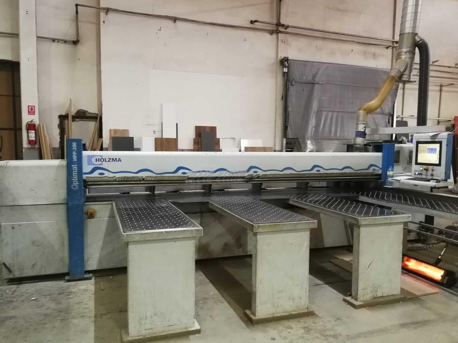 Holzma Hpp 350/43/43 Önden Yüklemeli Panel Ebatlama Makinesi (2005)