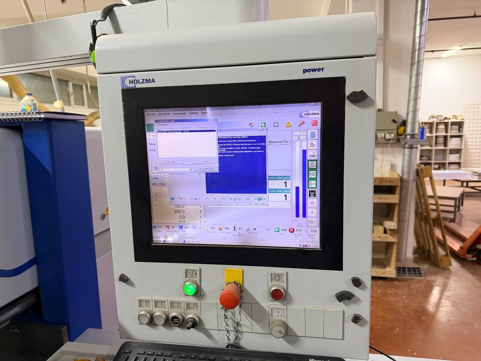 Holzma Hpp 380/43/43 Panel Ebatlama Makinesi (2007)