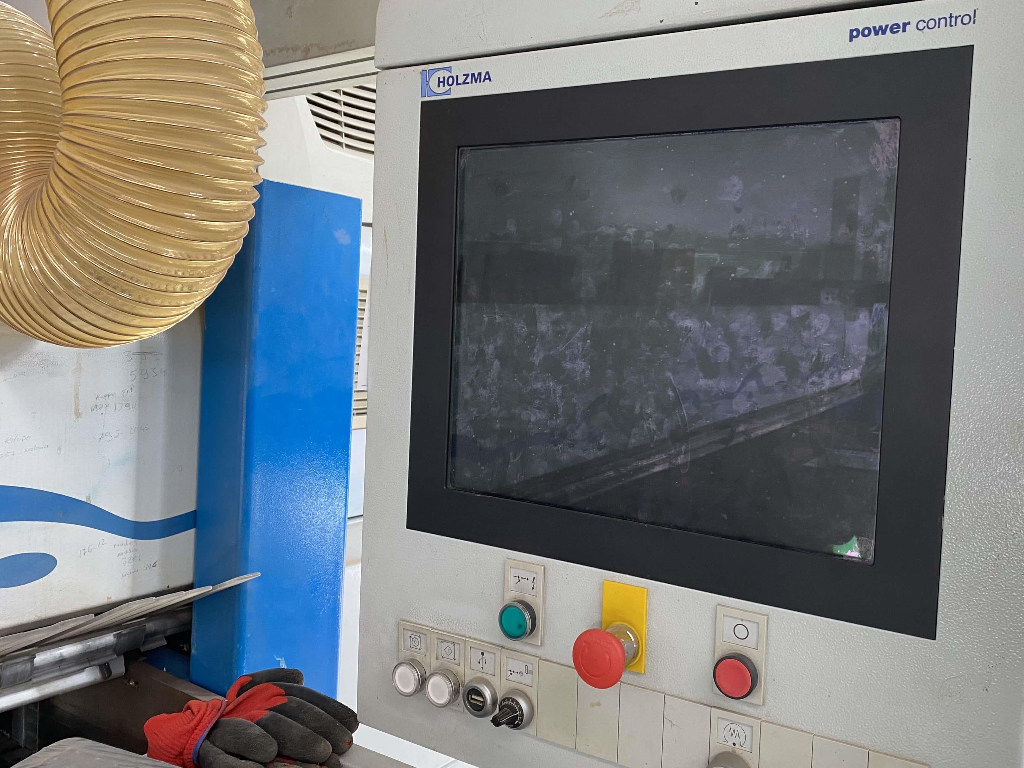 Holzma Optimat Hpp 350 / 43 / 43 Önden Yüklemeli Panel Ebatlama Makinesi (2005) 