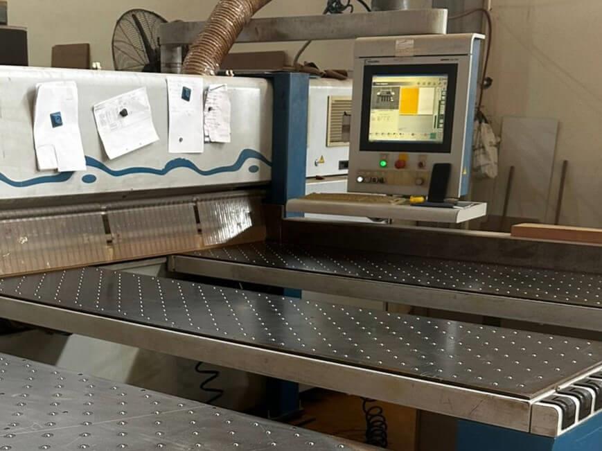 Holzma Optimat Hpp 380 / 43 / 43 Önden Yüklemeli Panel Ebatlama Makinesi (2006) 