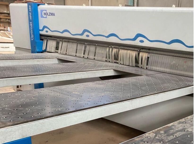 Holzma Optimat Hpp 380 / 43 / 43 Önden Yüklemeli Panel Ebatlama Makinesi (2006) 