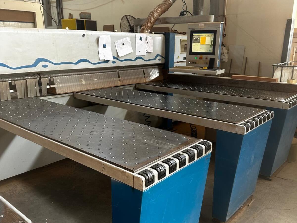 Holzma Optimat Hpp 380 / 43 / 43 Önden Yüklemeli Panel Ebatlama Makinesi (2006) 