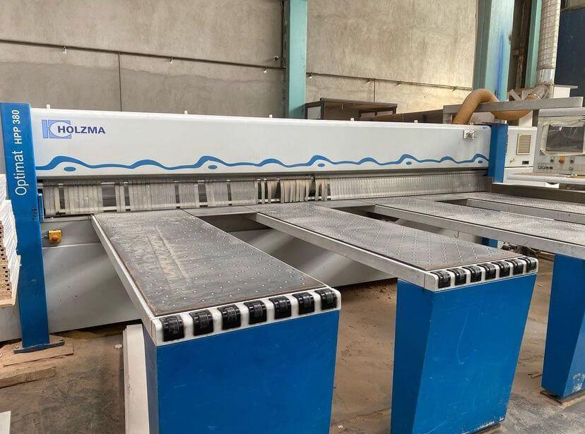 Holzma Optimat Hpp 380 / 43 / 43 Önden Yüklemeli Panel Ebatlama Makinesi (2006) 