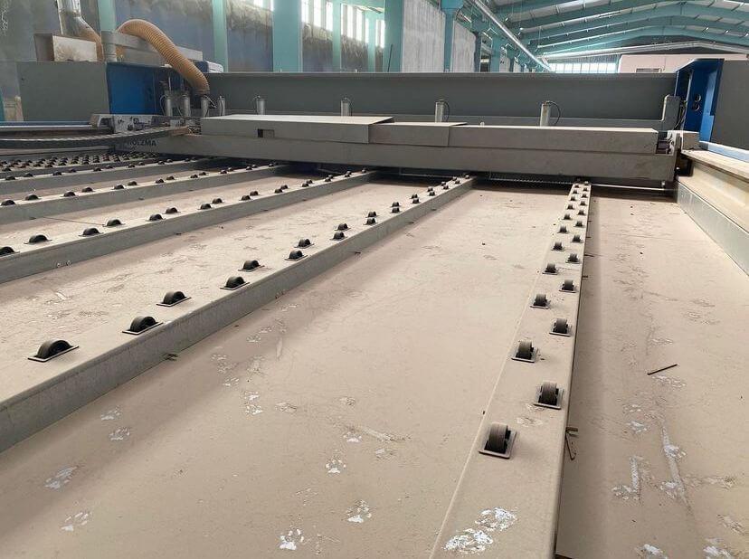 Holzma Optimat Hpp 380 / 43 / 43 Önden Yüklemeli Panel Ebatlama Makinesi (2006) 