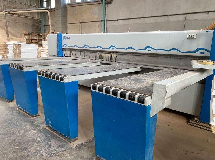 Holzma Optimat Hpp 380 / 43 / 43 Önden Yüklemeli Panel Ebatlama Makinesi (2006) 