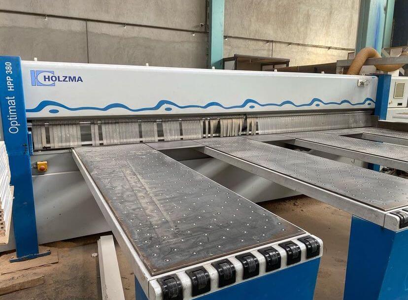 Holzma Optimat Hpp 380 / 43 / 43 Önden Yüklemeli Panel Ebatlama Makinesi (2006) 