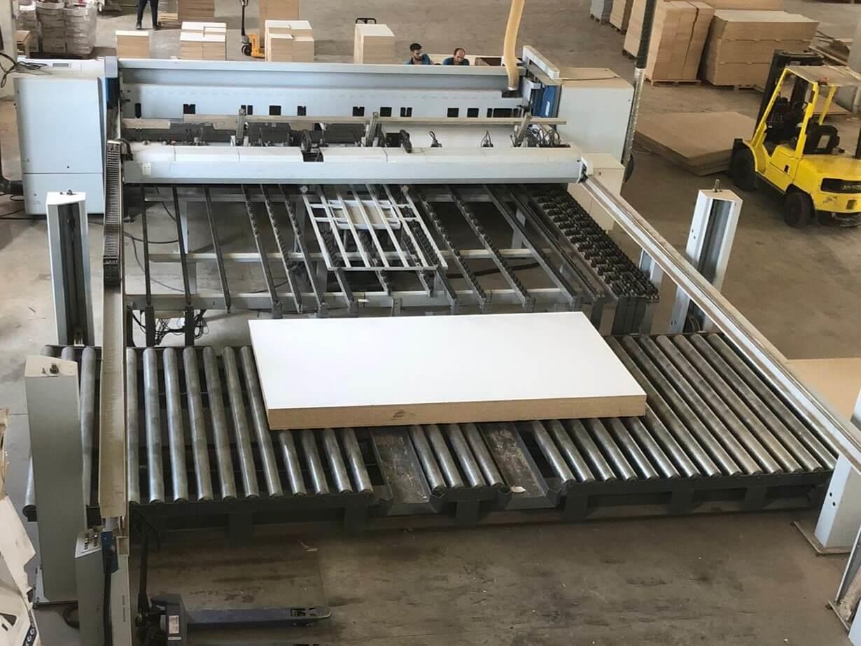 Homag Holzma Hpl 510/56/43 Asansörlü Panel Ebatlama Makinesi (2006) 