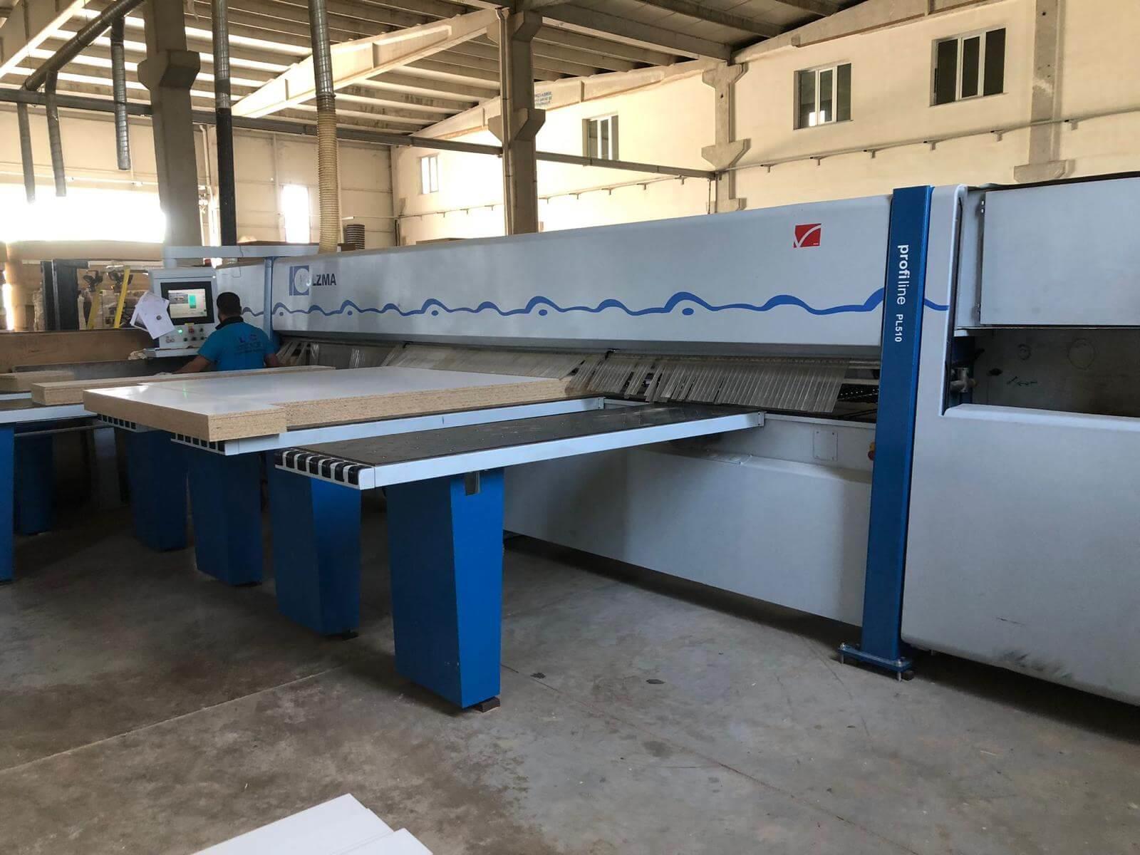Homag Holzma Hpl 510/56/43 Asansörlü Panel Ebatlama Makinesi (2006) 