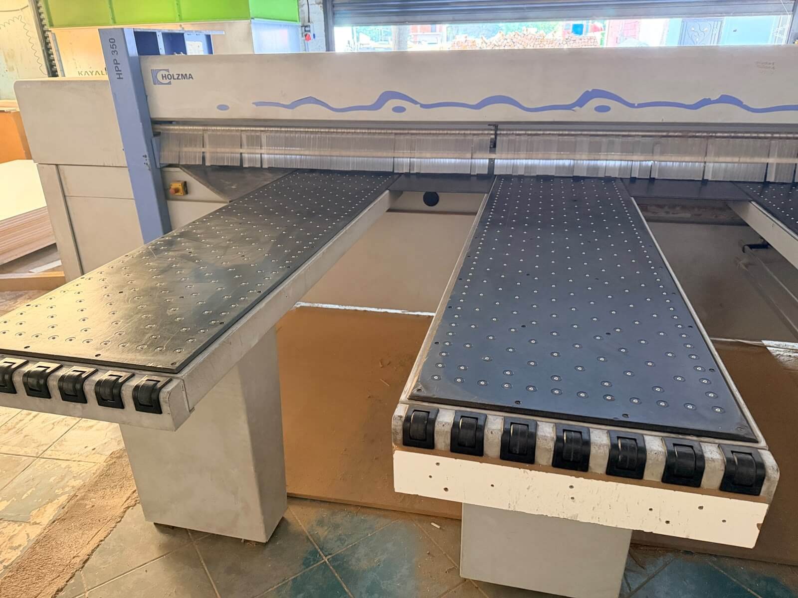 Homag Holzma Opt Hpp 350 / 38/38 Önden Yüklemeli Panel Ebatlama Makinesi (2009)