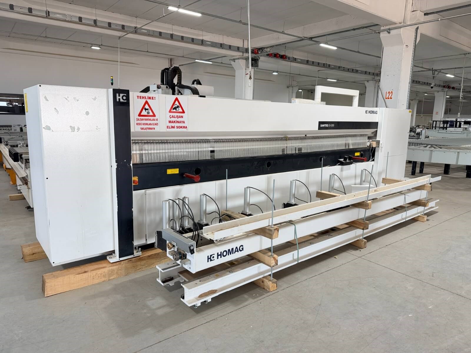 HOMAG Optimat Hpp 2004343 Önden Yüklemeli Panel Ebatlama Makinesi (2018)