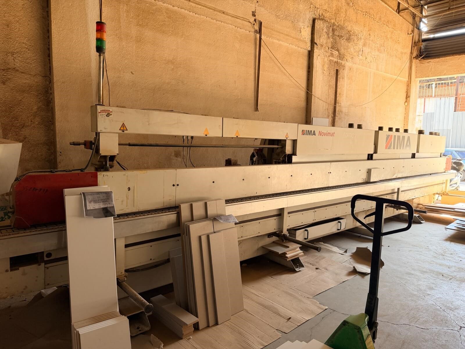 İMA Novimat Contour 1/G/80/790/L20 Kenar Bantlama Makinesi (2010)