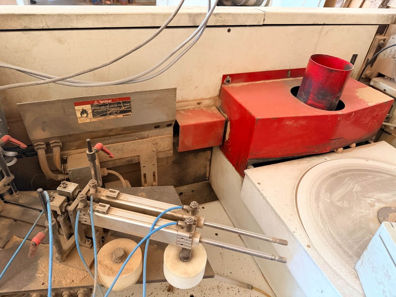 İMA Novimat Contour 1/G/80/790/L20 Kenar Bantlama Makinesi (2010)