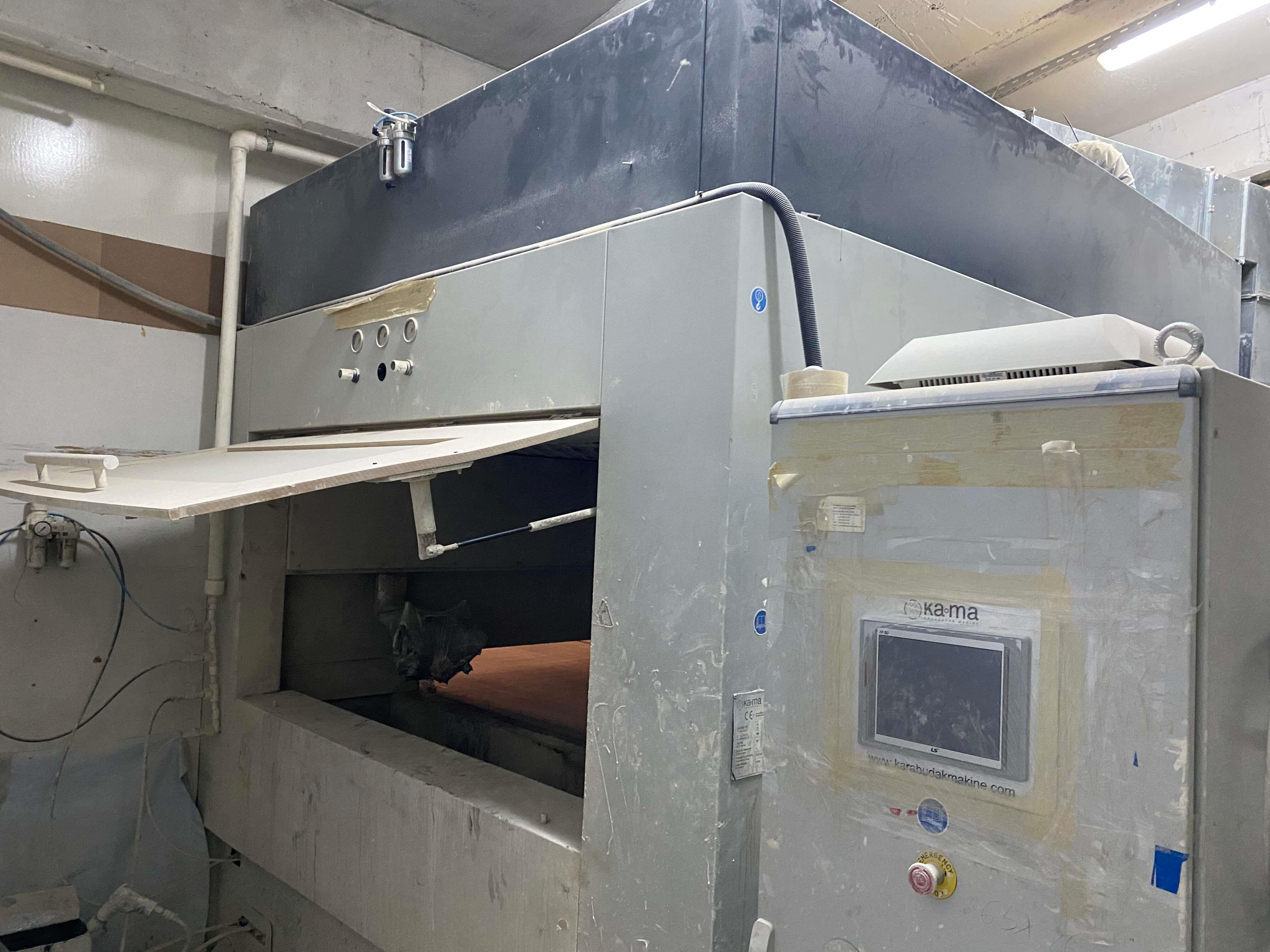 Kama Kr Bm 1700 Çift Salınım Kollu Boya Atım Makinesi (2014)