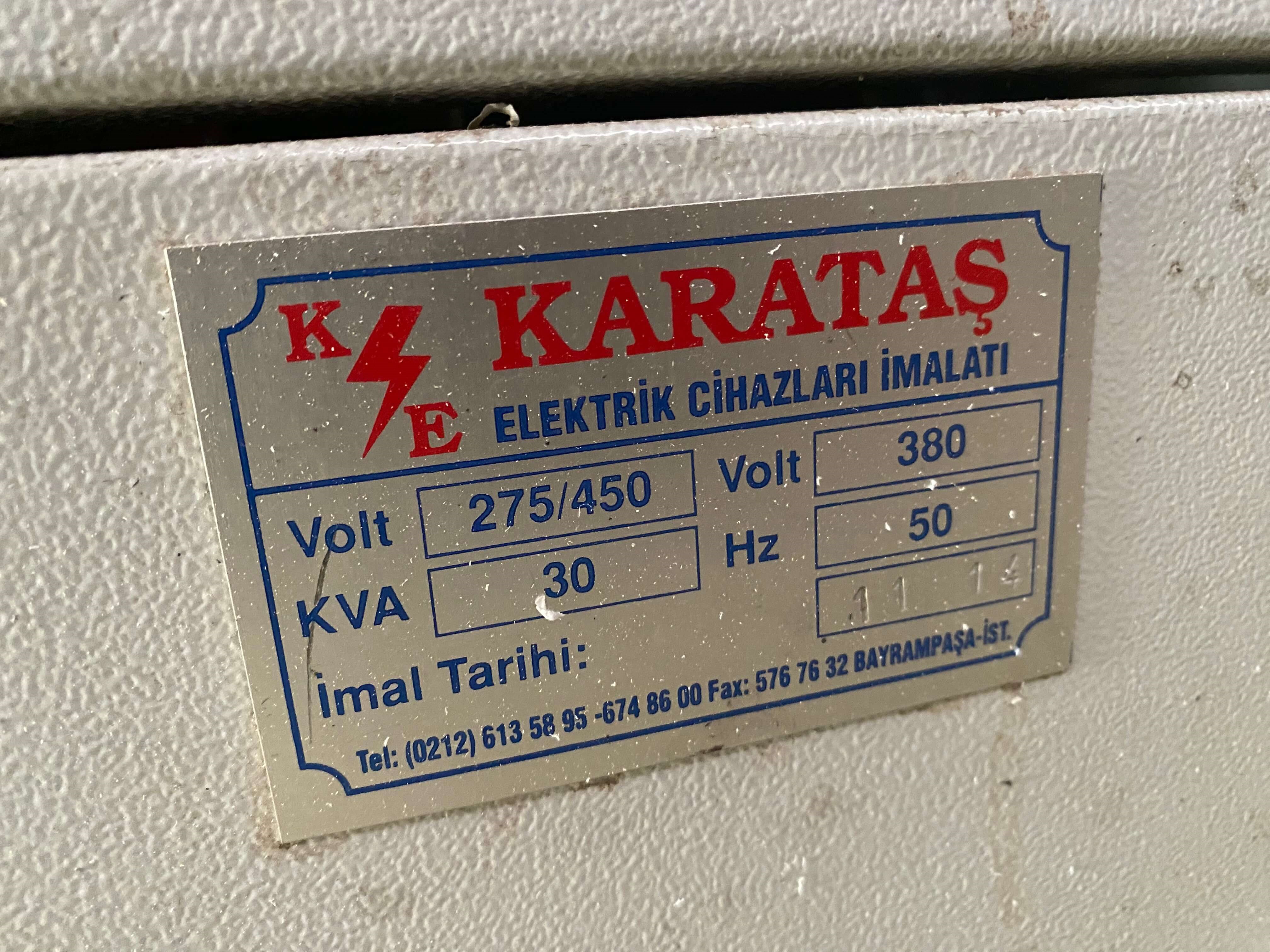 Karataş 30 KVA Regülatör (2014)