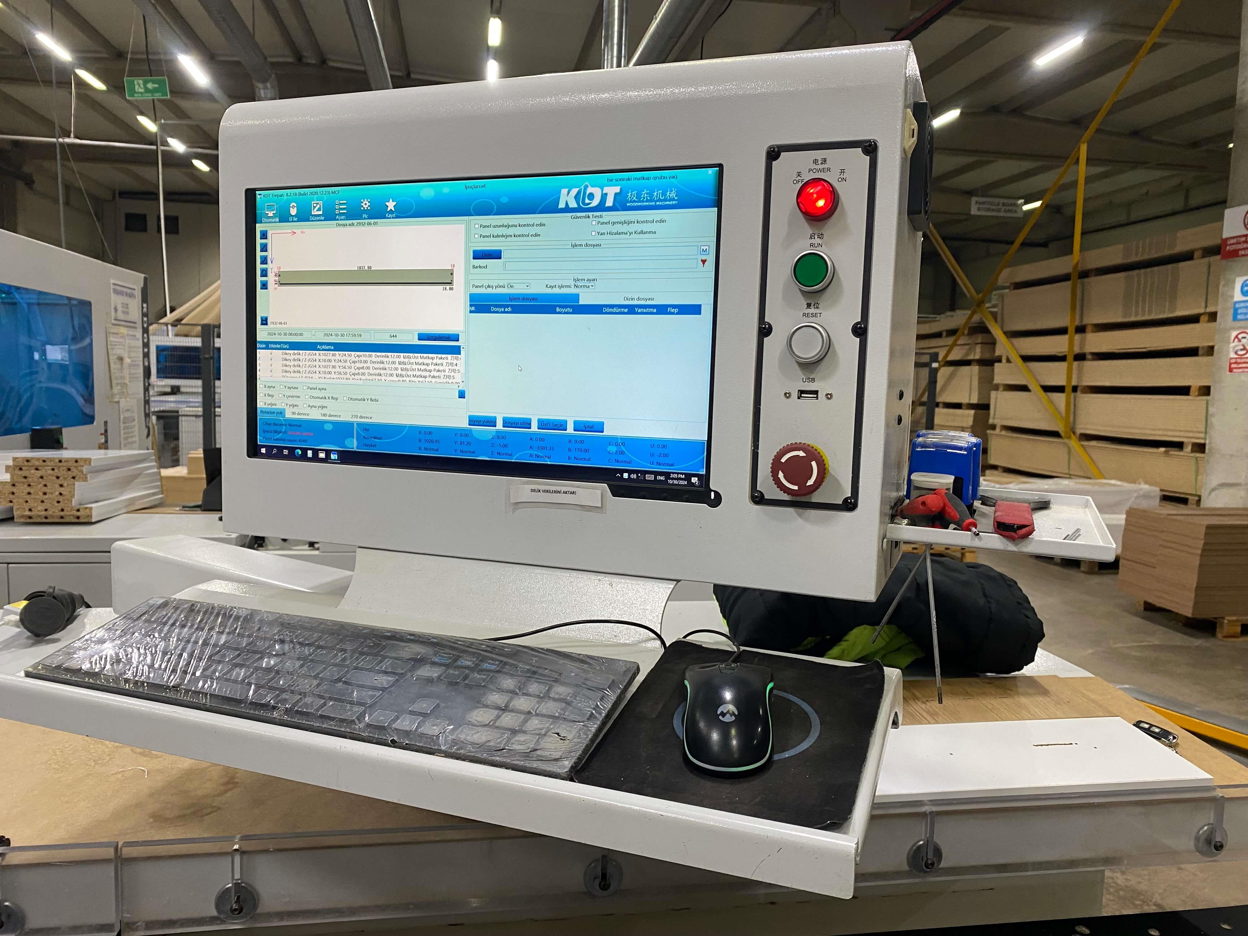 Kdt 612M 1+1 Cnc Delik Makinesi (2020)